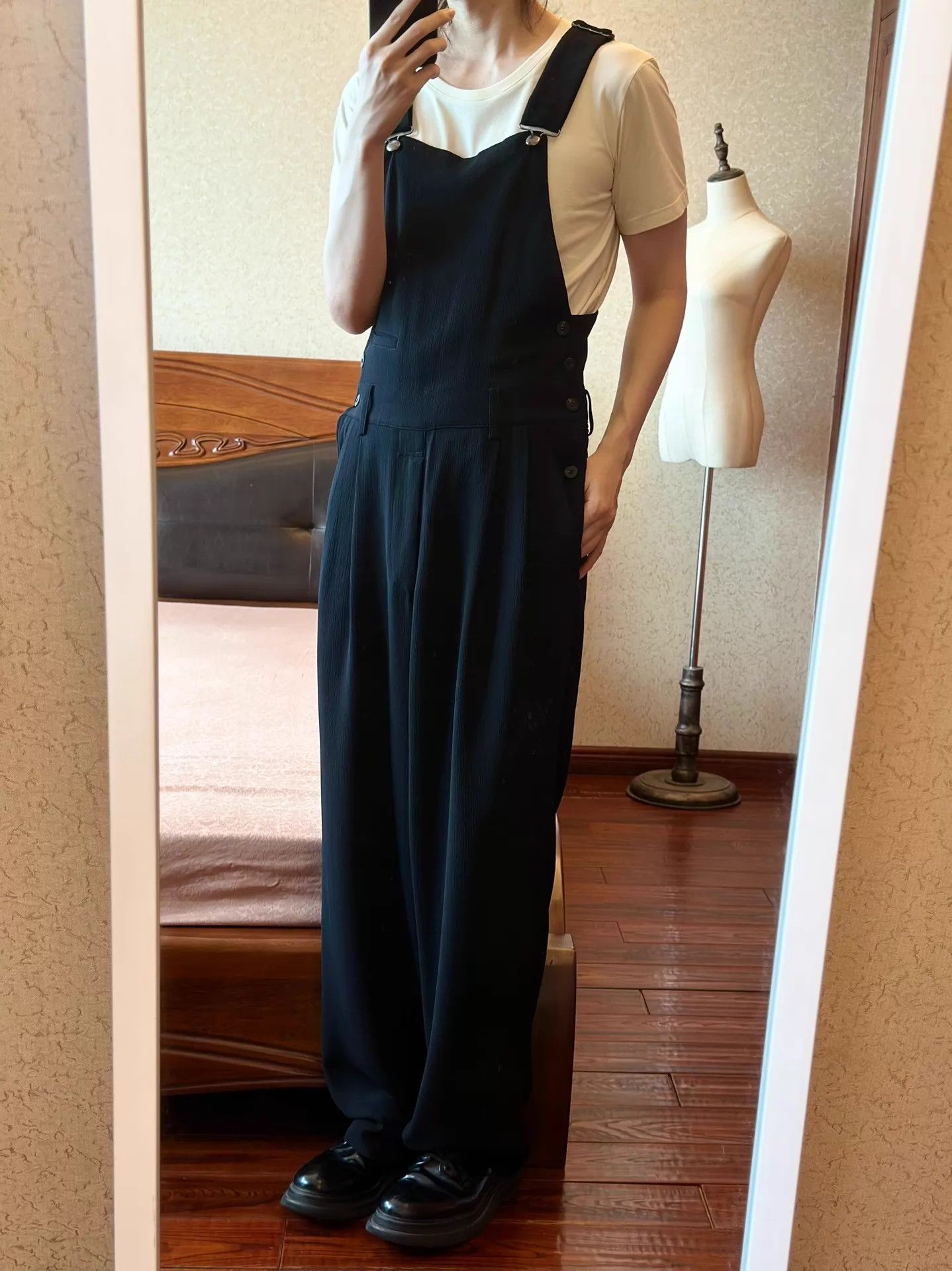Issey Miyake Issey Miyake Men 90s Rayon Wool Overalls M Size US 32 / EU 48 - 7 Thumbnail