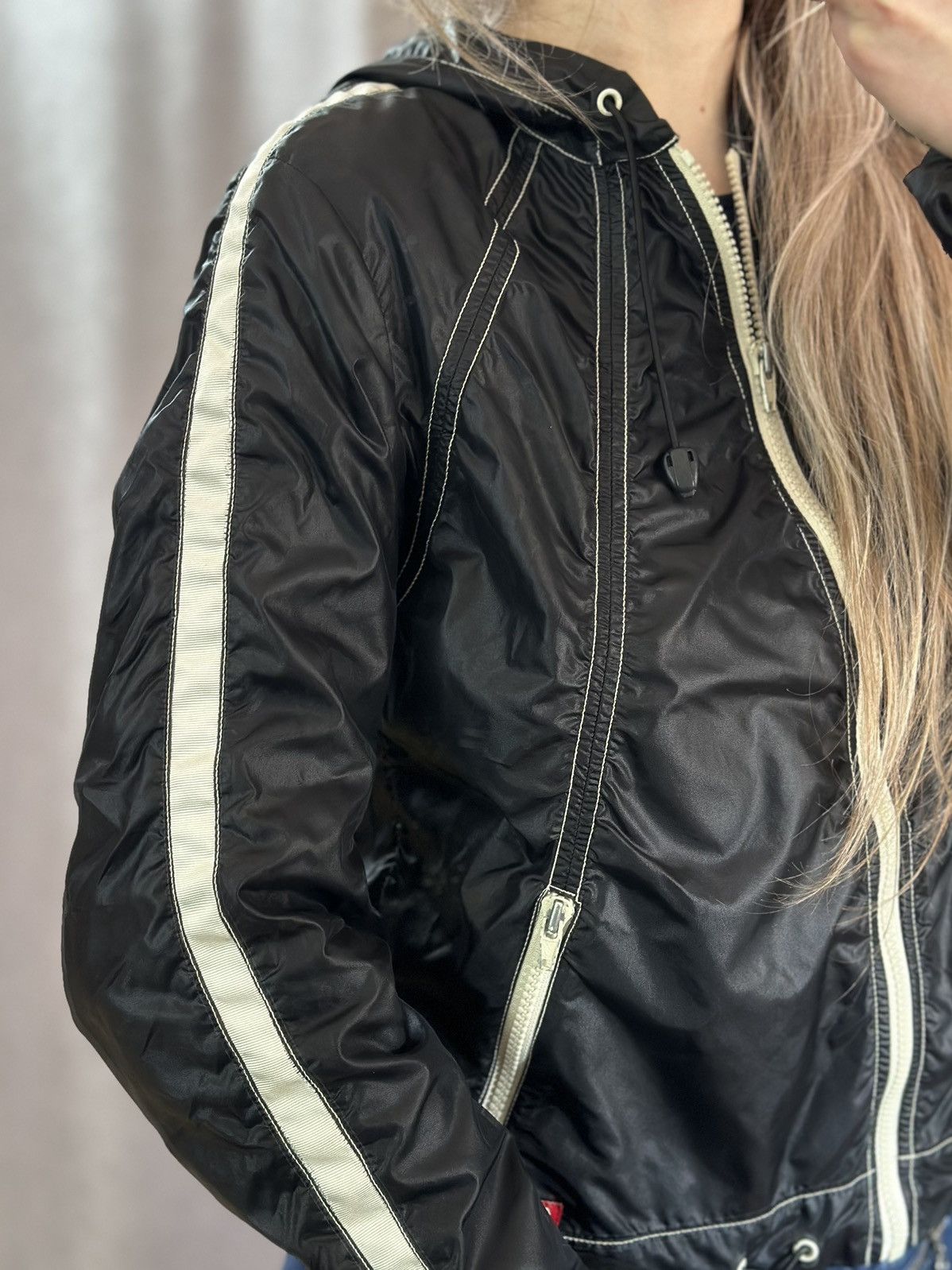 Miss Sixty Vintage Nylon Miss Sixty Jacket Y2K Avantgarde Leather Size M / US 6-8 / IT 42-44 - 4 Thumbnail