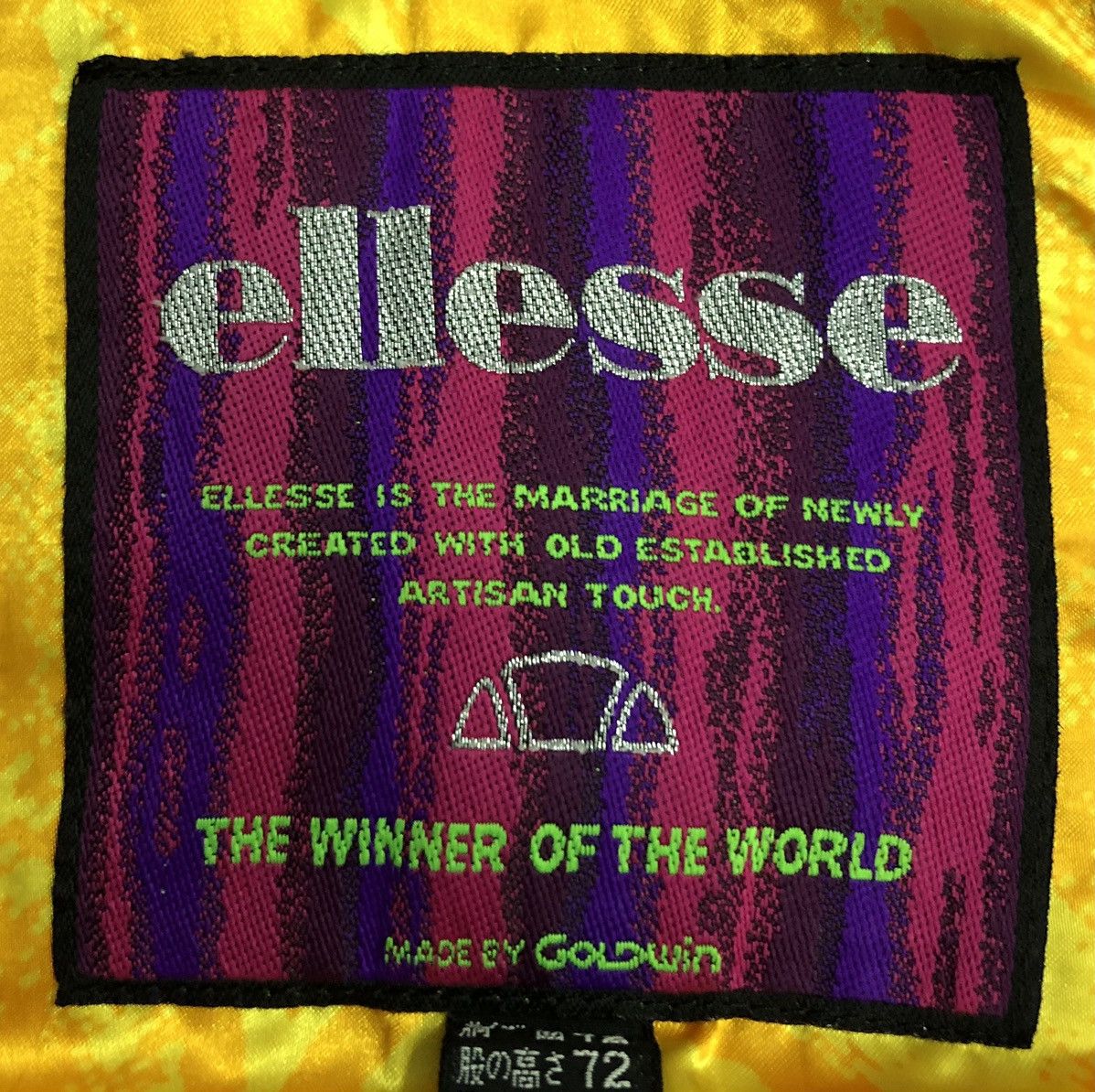 Ellesse × Goldwin Vintage Ellesse Neon Ski Bib Overalls JASPO S Made in Japan Size US 30 / EU 46 - 16 Thumbnail