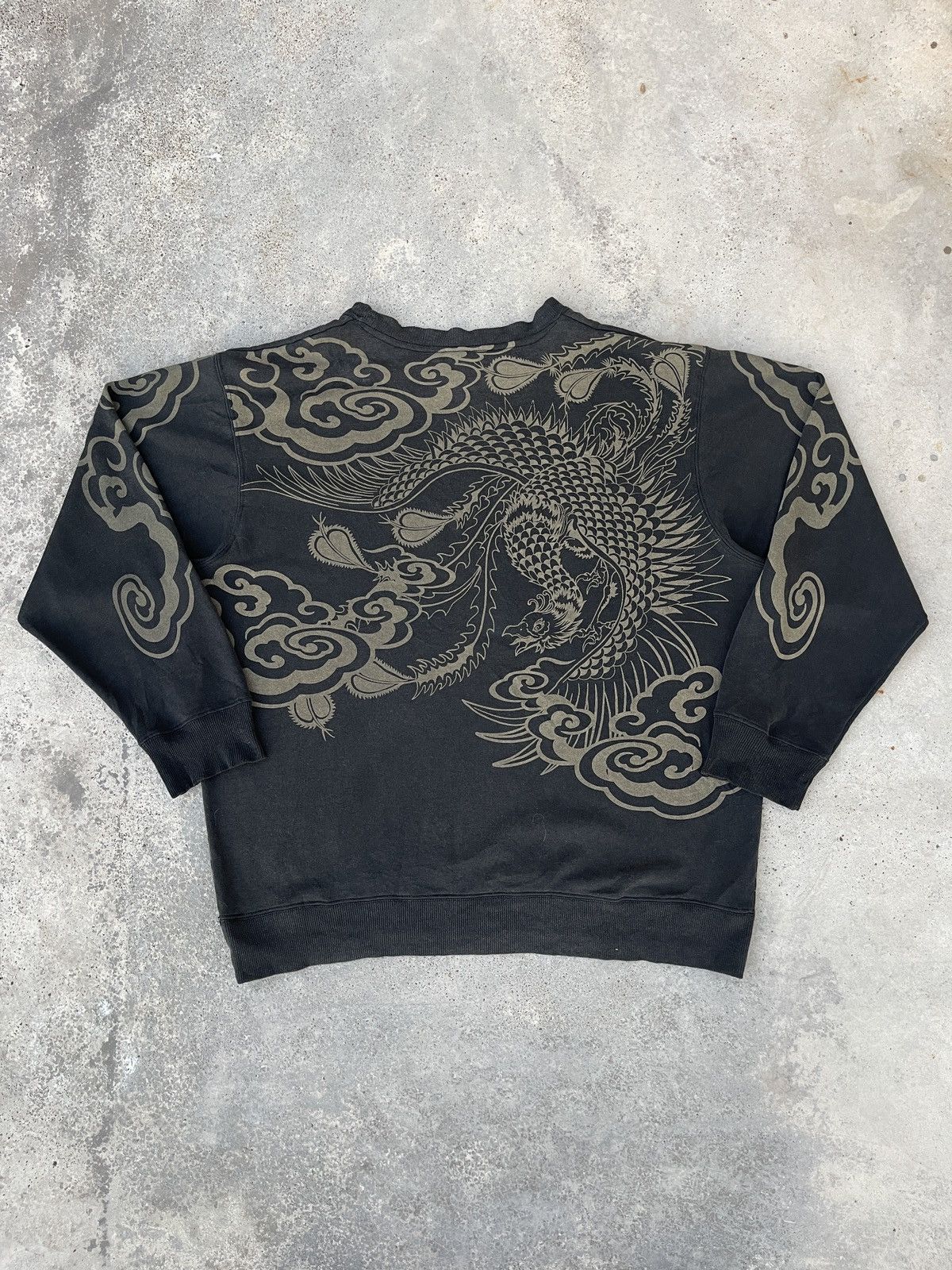 Japanese Brand × Vintage Y2K Japanese Brand Plymouth Dragon Sukajan Sweatshirt Size US L / EU 52-54 / 3 - 4 Thumbnail