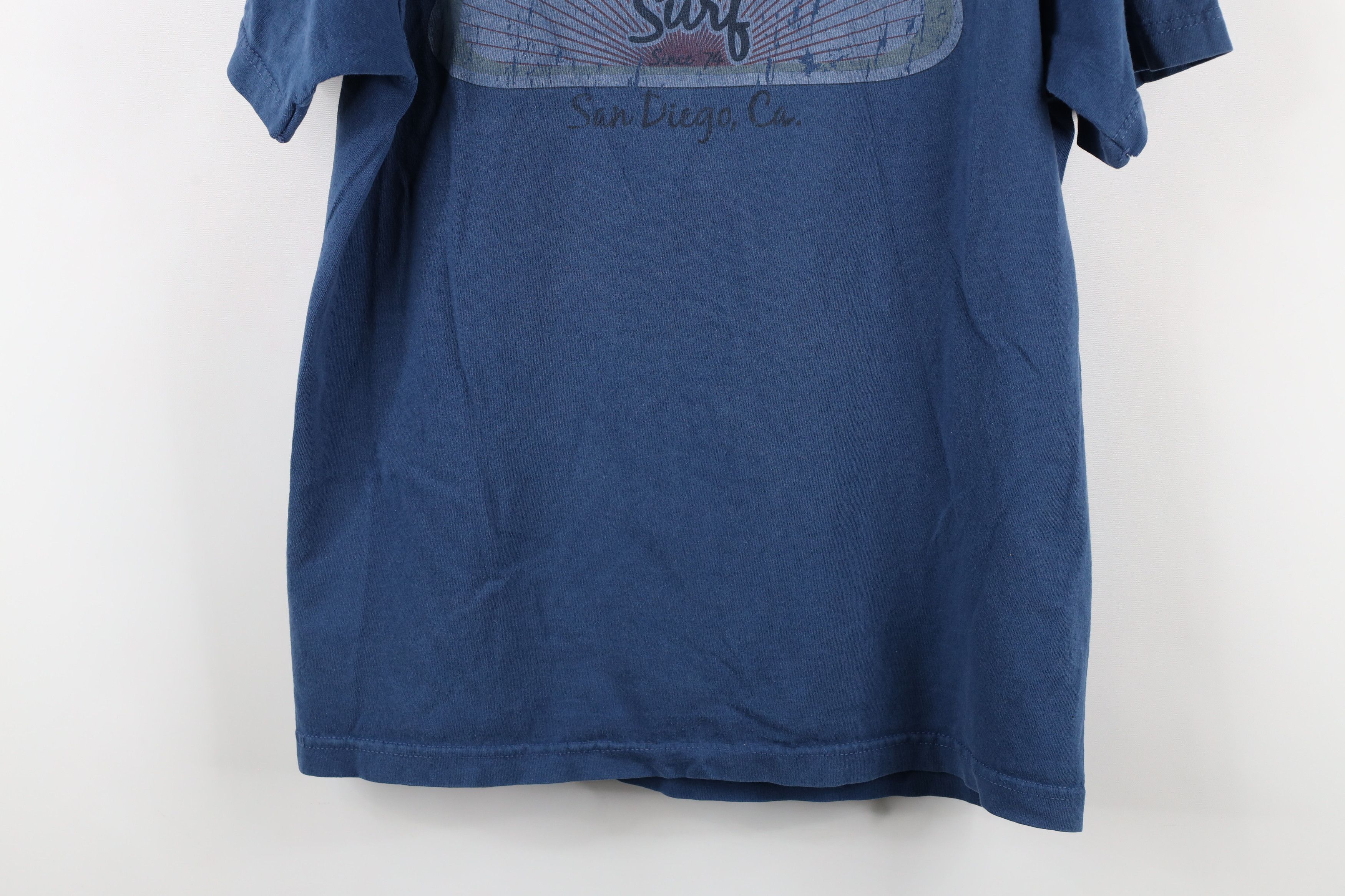 Vintage Vintage 90s Streetwear South Coast Surf T-Shirt Blue Cotton Size US M / EU 48-50 / 2 - 12 Thumbnail