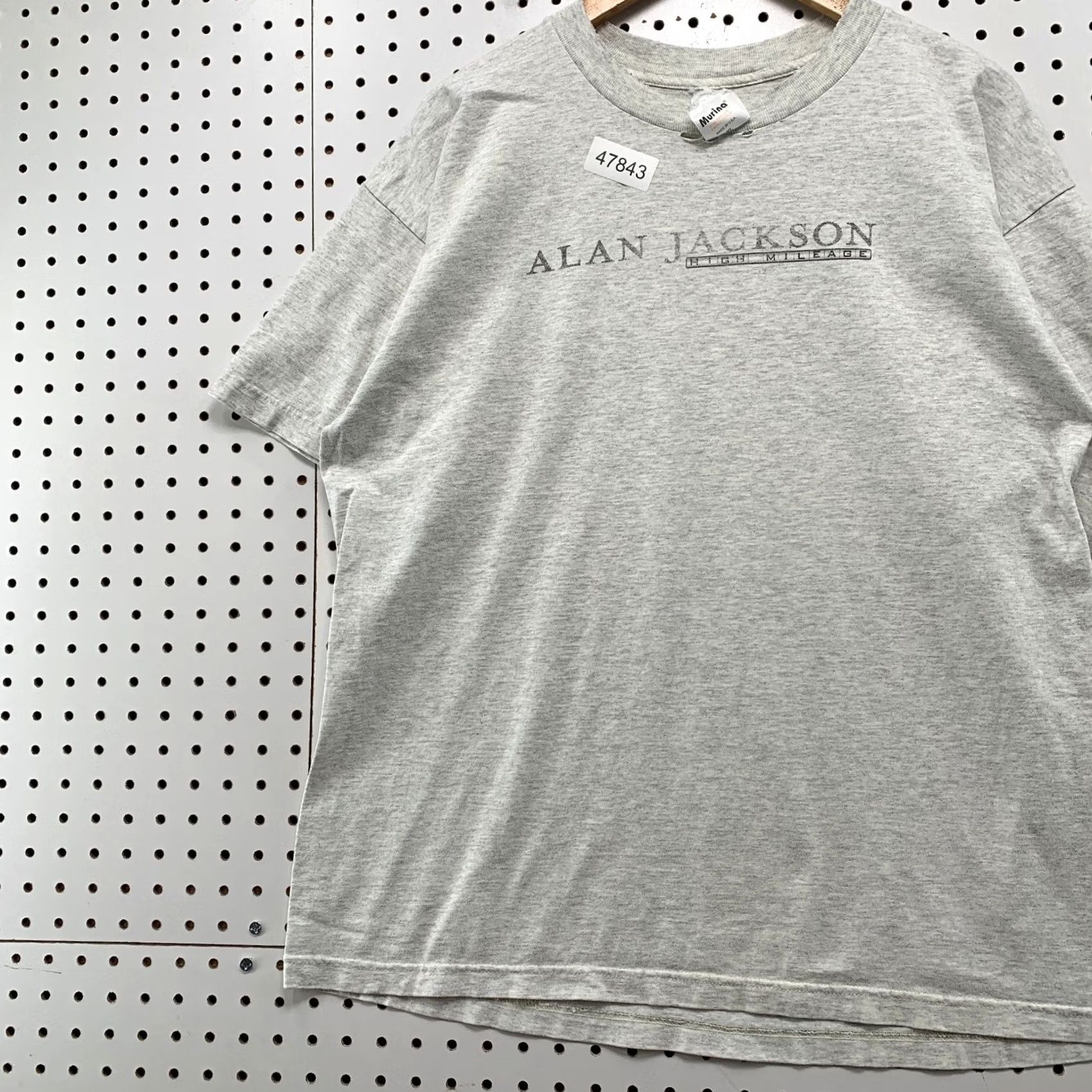 Vintage VINTAGE Alan Jackson High Mileage T Shirt Mens XL Gray Country Music Made USA Size US XL / EU 56 / 4 - 5 Thumbnail
