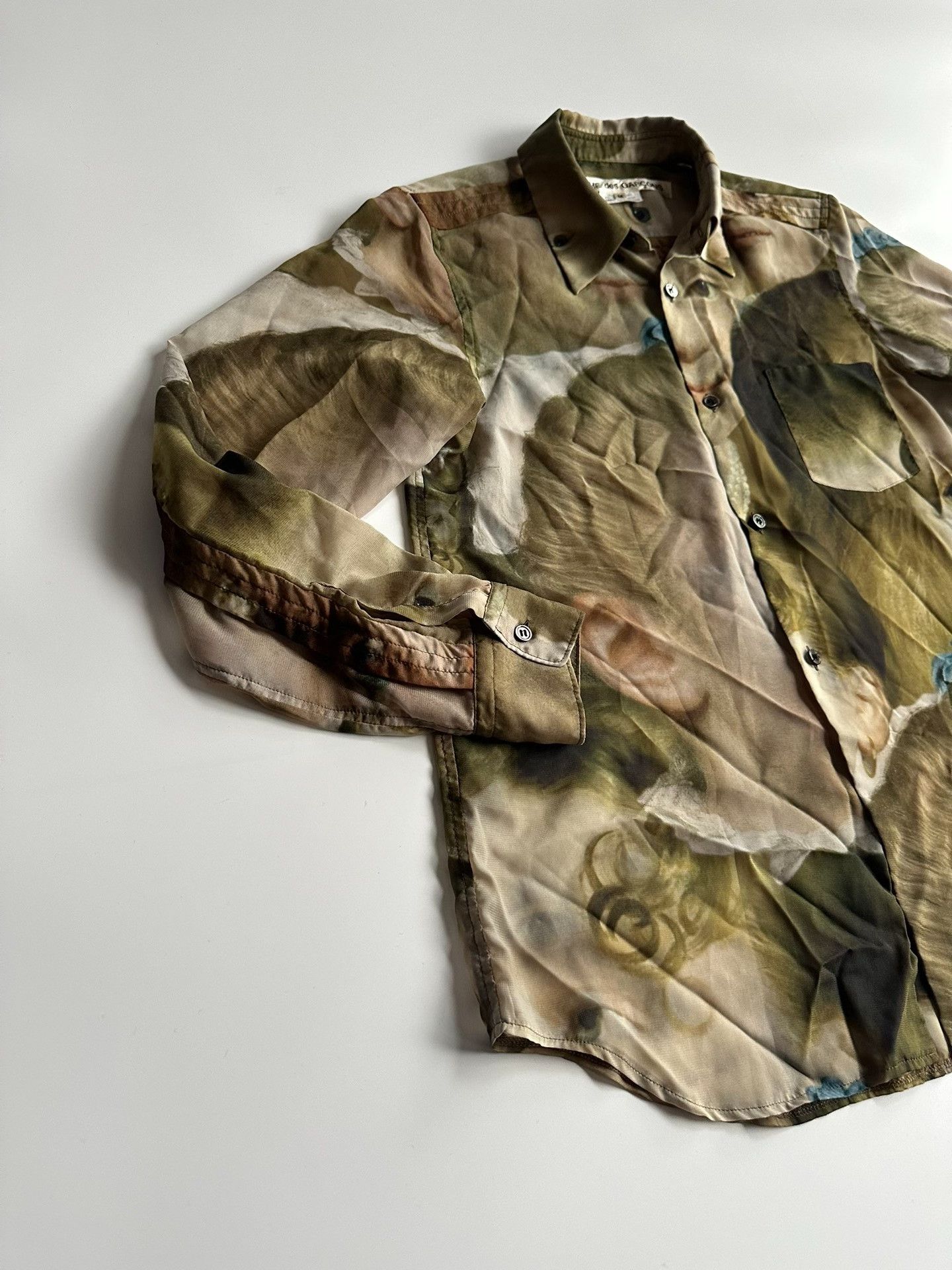 Comme des Garcons Comme des Garcons 24SS Face-Shaped Shirt| Size M / US 6-8 / IT 42-44 - 6 Thumbnail