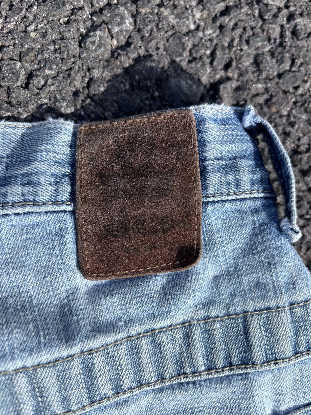 JNCO VTG 90s Y2K Jnco 8Ball Snake Baggy Denim Shorts Big Pocket Size US 34 / EU 50 - 3 Thumbnail