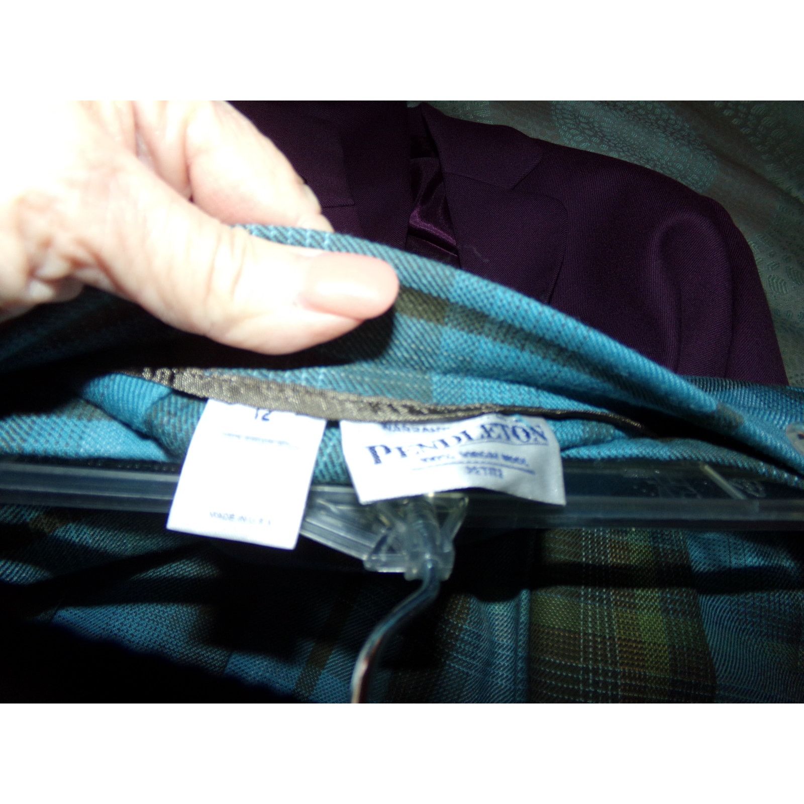 Pendleton Vintage Pendleton Suit school girl pleated plaid 12 P Size 34" / US 12 / IT 48 - 2 Thumbnail