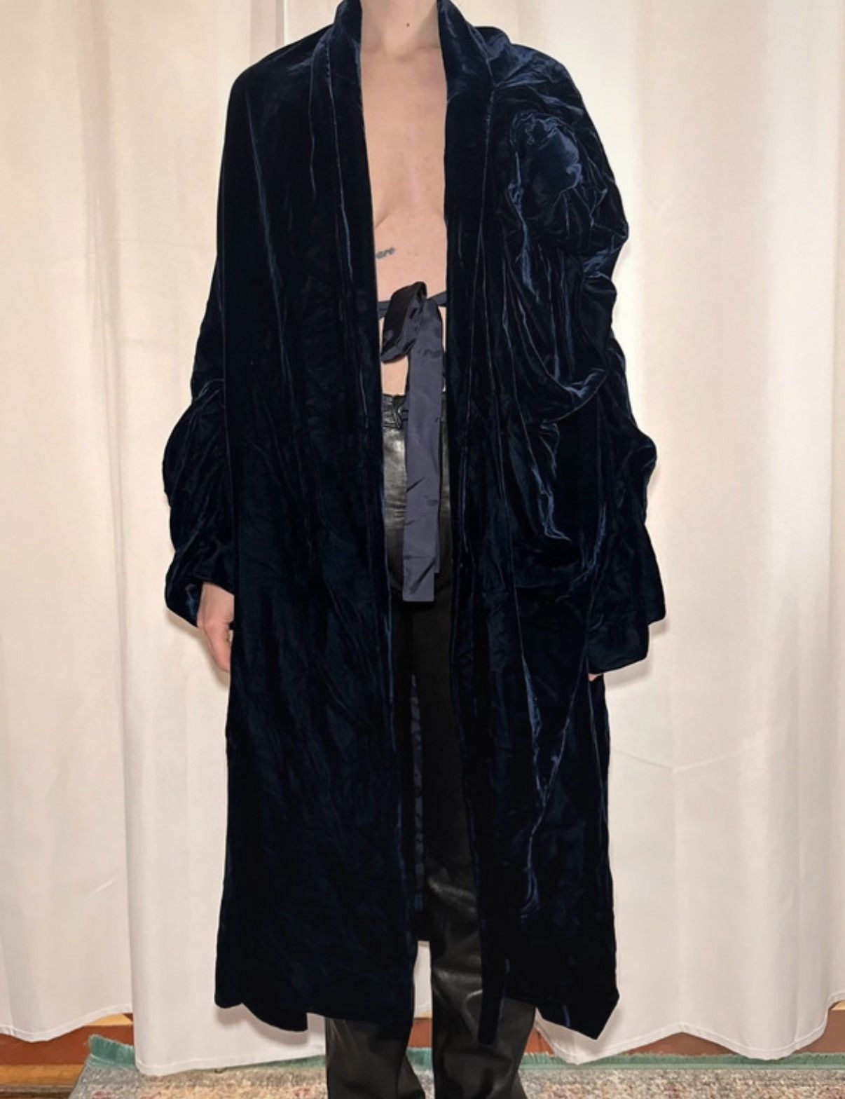 Comme des Garcons COMME des GARÇONS Runway Kimono Fall/Winter 1991 Archive Size M / US 6-8 / IT 42-44 - 10 Thumbnail