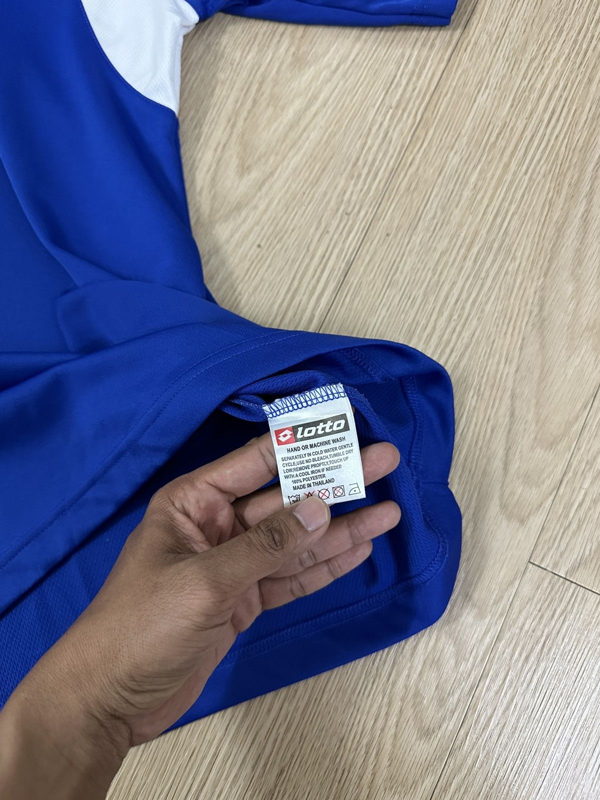 Lotto Sport × Vintage Vintage 90’s Lotto Football Jersey Size US L / EU 52-54 / 3 - 8 Thumbnail