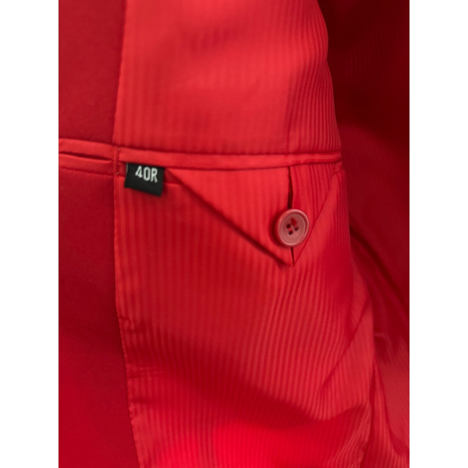 Other Lucci Collezion Red & black music note concert blazer 40 R Size US M / EU 48-50 / 2 - 10 Thumbnail