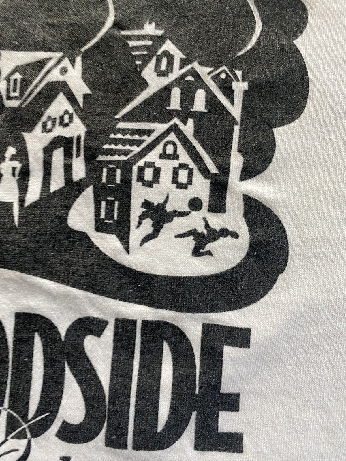Vintage Vintage 90’s Woodside Park Neighborhood Single Stitch Tee Size US XL / EU 56 / 4 - 9 Thumbnail
