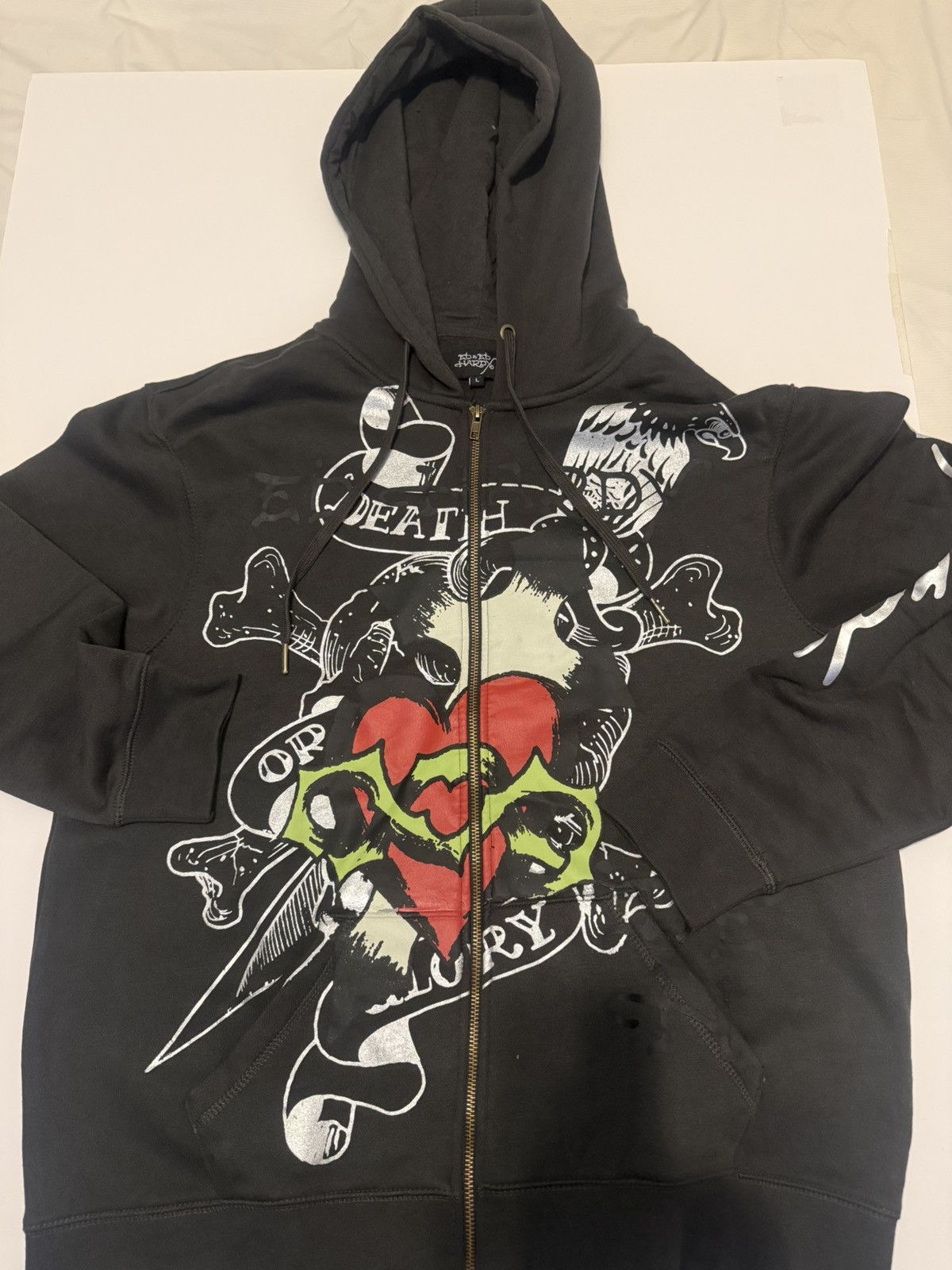 Ed Hardy Ed hardy sip up hoodie. Size US L / EU 52-54 / 3 - 1 Thumbnail