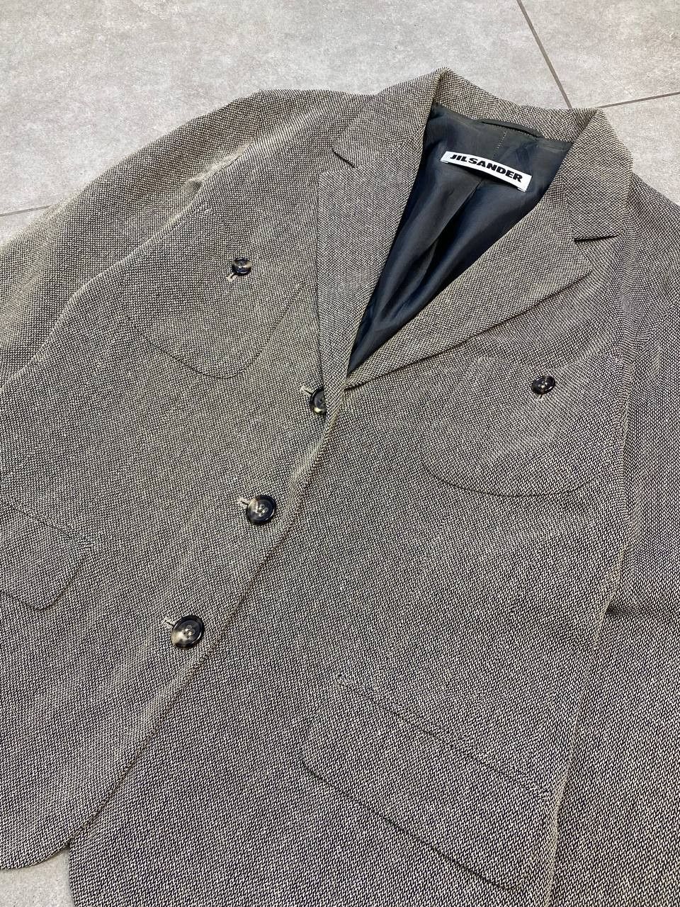 Jil Sander Vintage Jil Sander Pocket Blazer Jacket Size XS / US 0-2 / IT 36-38 - 6 Thumbnail