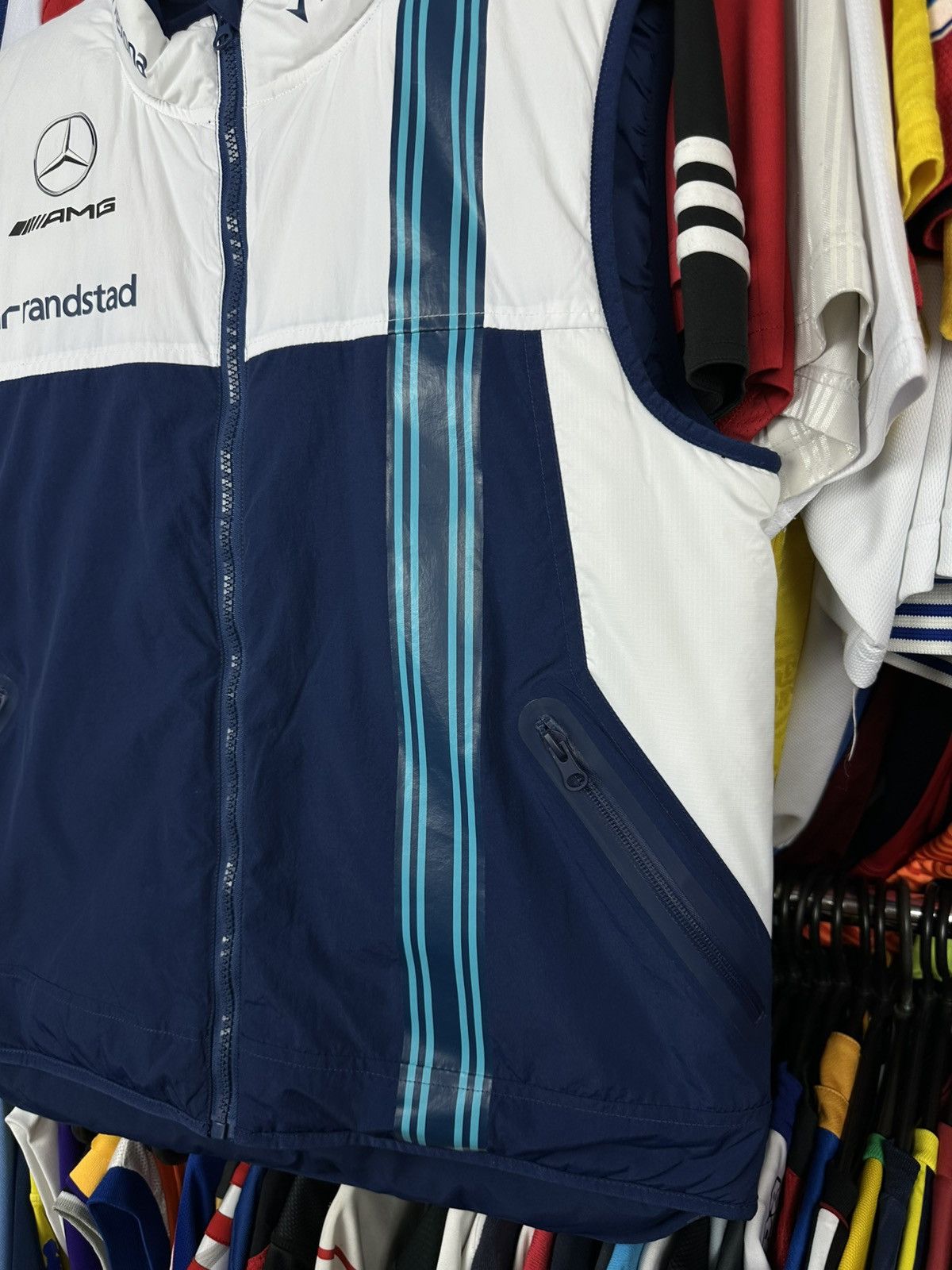 Formula 1 × Hackett Hackett Williams Racing Mercedes Benz AMG Formula 1 Vest Size US S / EU 44-46 / 1 - 4 Thumbnail