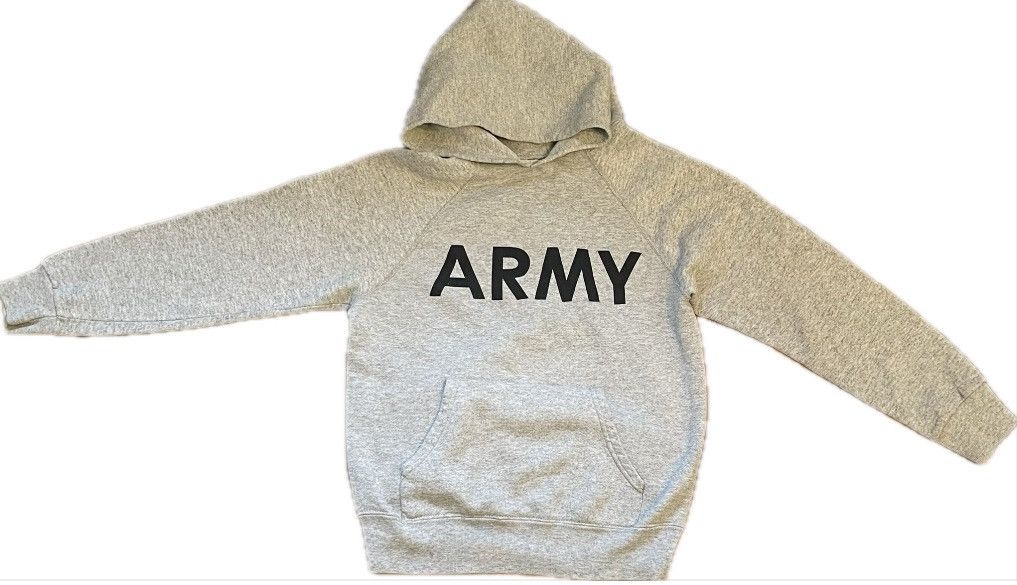 Vintage Vintage 80s Army Hoodie🪖 Size US M / EU 48-50 / 2 - 2 Thumbnail