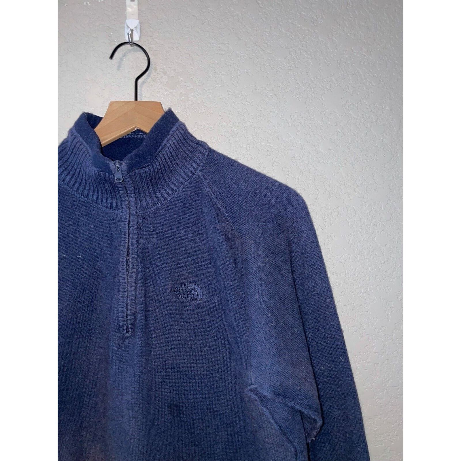 The North Face Y2K TNF The North Face Quarter Zip Blue Sweater 2000s M Size US M / EU 48-50 / 2 - 2 Thumbnail