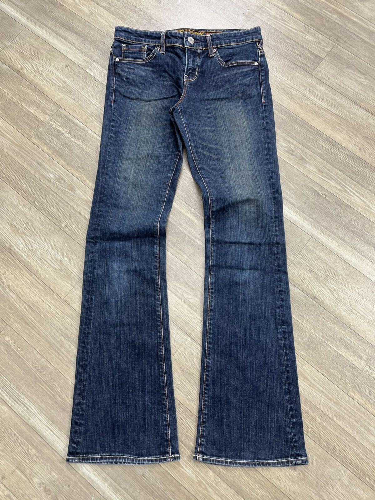If Six Was Nine 2000s Georgia Love Flare Jeans High Street Japan Boot Cut Size US 27 - 1 Thumbnail
