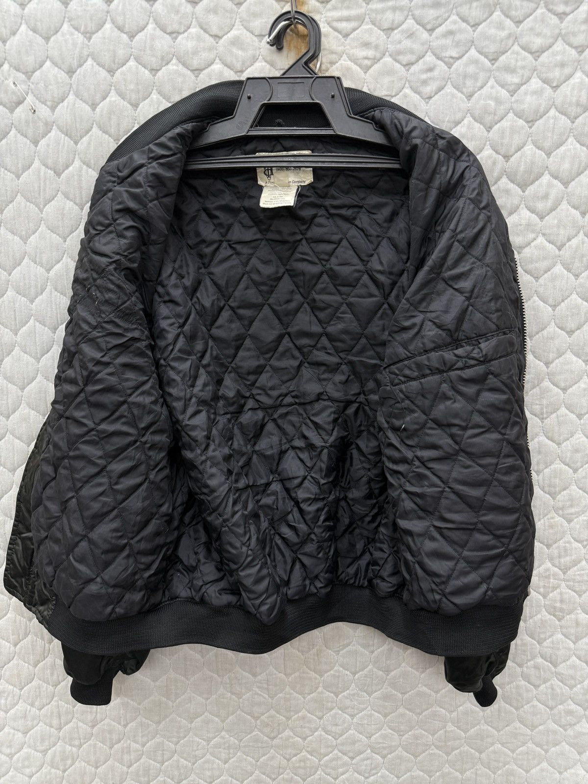 Vintage 🔥🔥🔥STEALS VINTAGE ADD IMPACT GLOBAL EXPRESS BOMBER JACKET Size US M / EU 48-50 / 2 - 7 Thumbnail