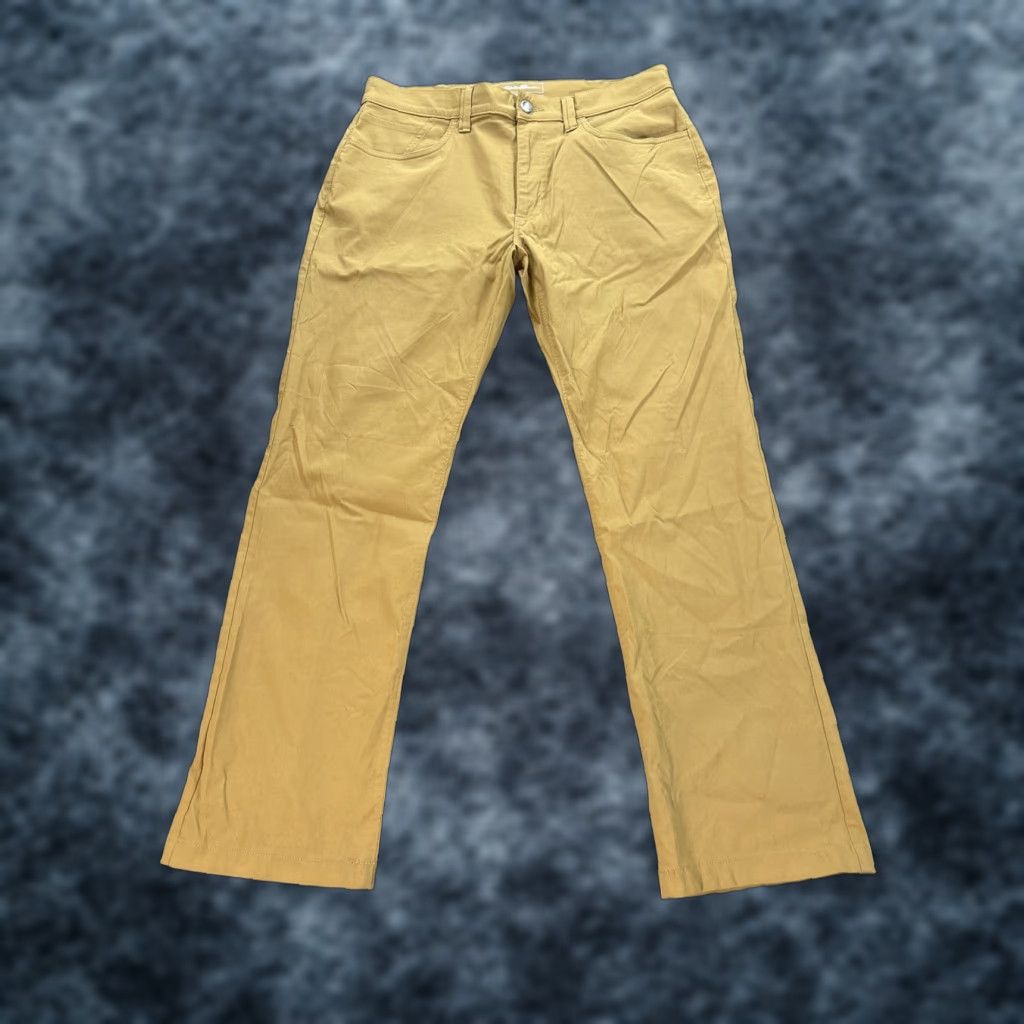 Eddie Bauer Eddie Bauer Travex Pants Mens 36x30 Khaki Lightweight Stretch Outdoor Hiking Chino Pockets Quick Dry Size US 36 / EU 52 - 1 Thumbnail