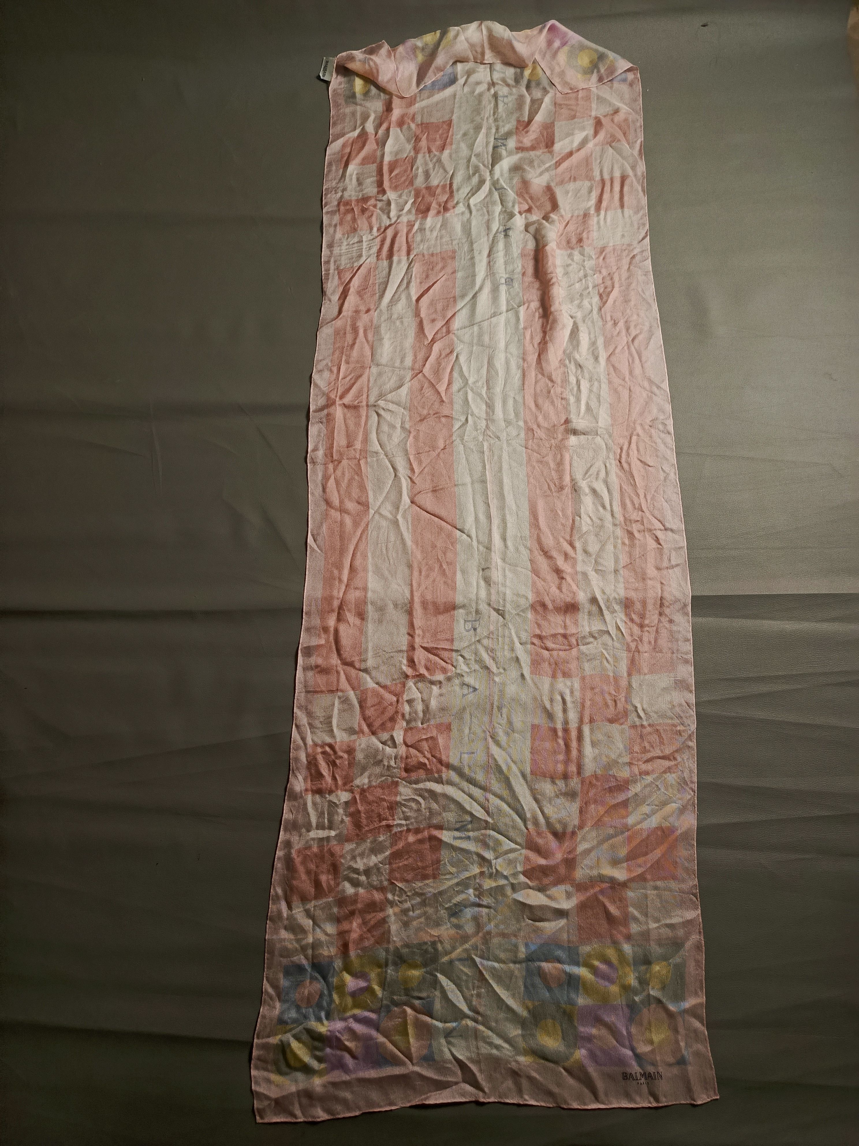 Balmain Balmain Paris silk scarves Size ONE SIZE - 2 Thumbnail