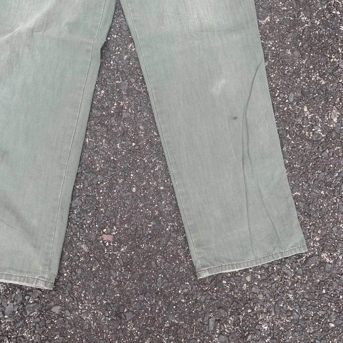Japanese Brand FADED TROUSERS 36x31 JAPANESE VINTAGE ROLL UPS UTILITY PANTS Size US 36 / EU 52 - 4 Thumbnail