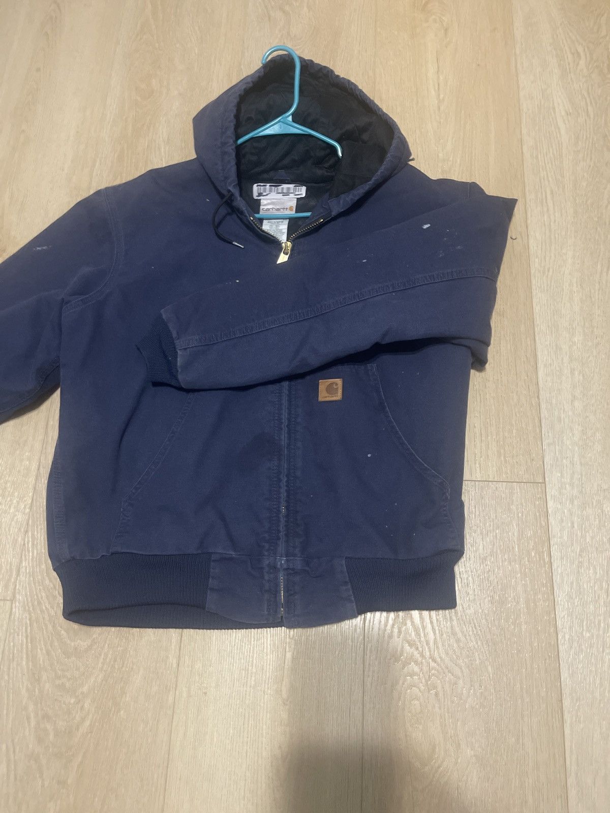 Carhartt Vintage Carhartt navy blue jacket Size US M / EU 48-50 / 2 - 2 Thumbnail