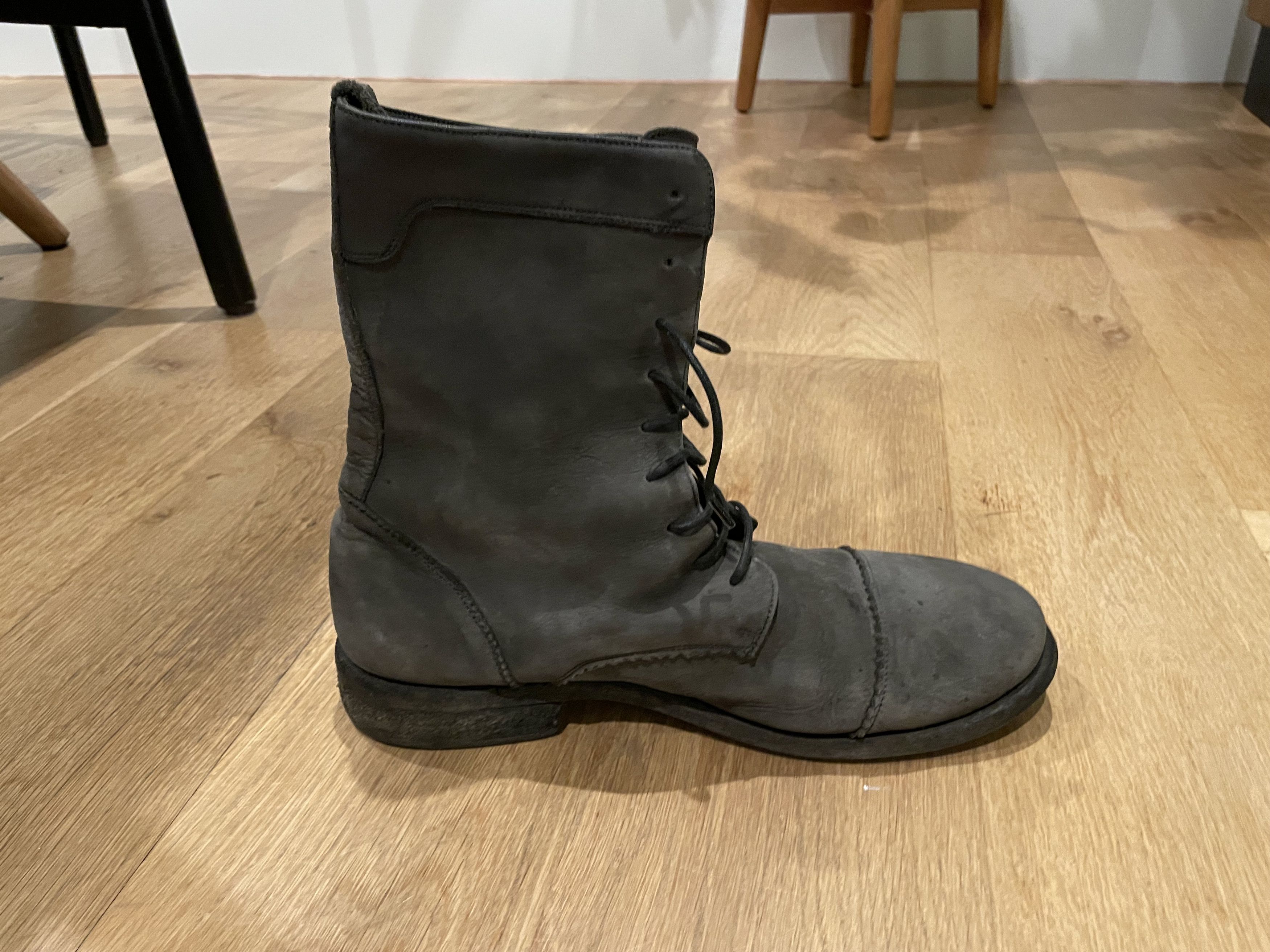 Billy Reid Billy Reid suede gray lace-up boots Size US 10.5 / EU 43-44 - 1 Thumbnail