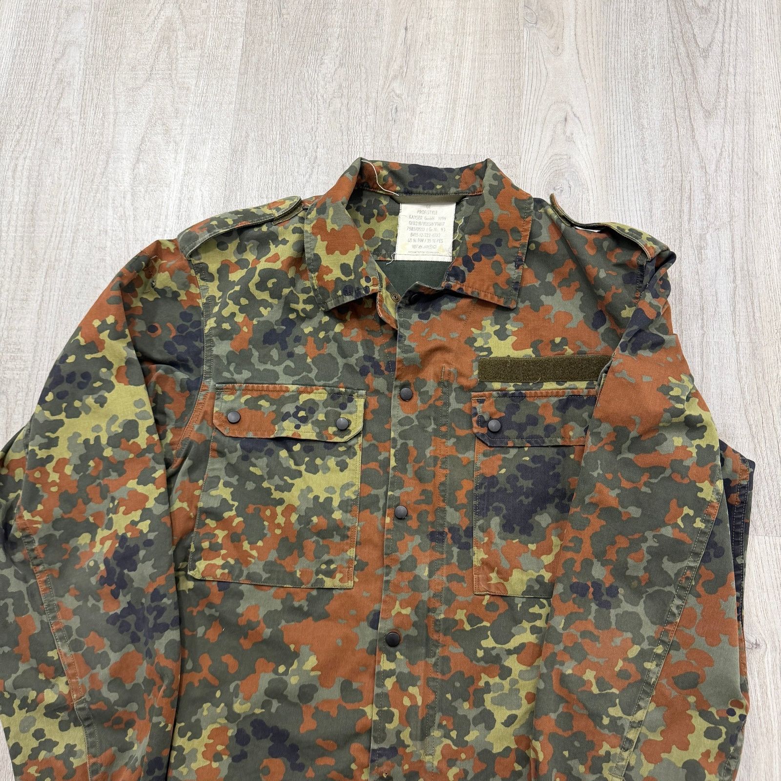 Vintage Vintage German Military Jacket Men's Large 1999 Kayser Size US L / EU 52-54 / 3 - 2 Thumbnail