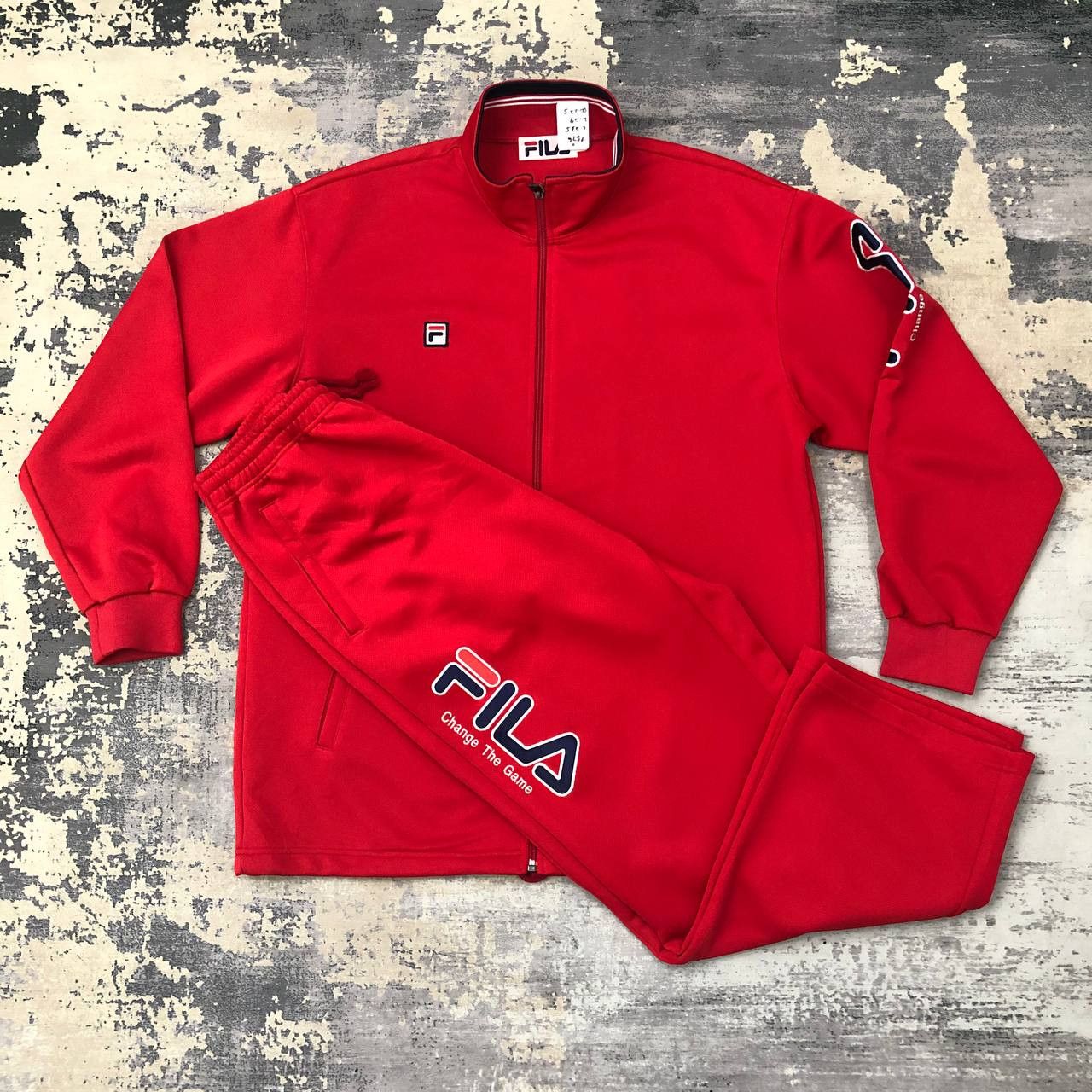 Fila Y576 FILA ONE SET JACKET & TRACKSUIT PANTS Size US L / EU 52-54 / 3 - 3 Thumbnail