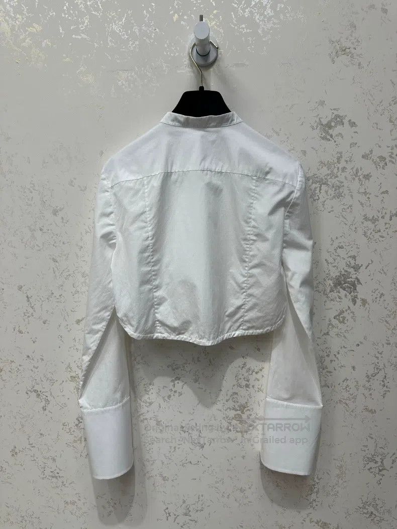Chanel Chanel Equestrian series gold button white shirt Size XS / US 0-2 / IT 36-38 - 2 Thumbnail