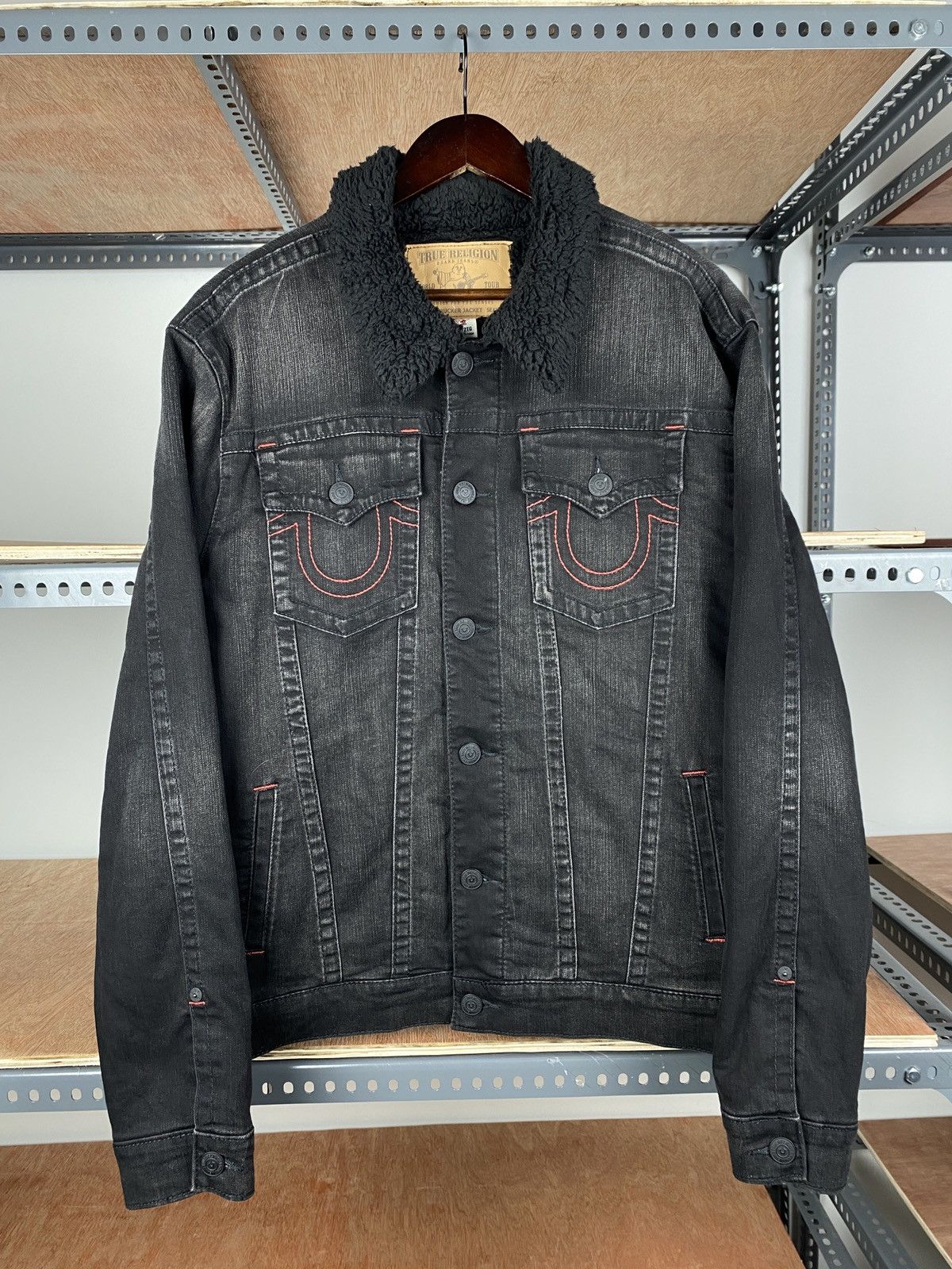True Religion True Religion Sherpa Jimmy Big T | Grailed