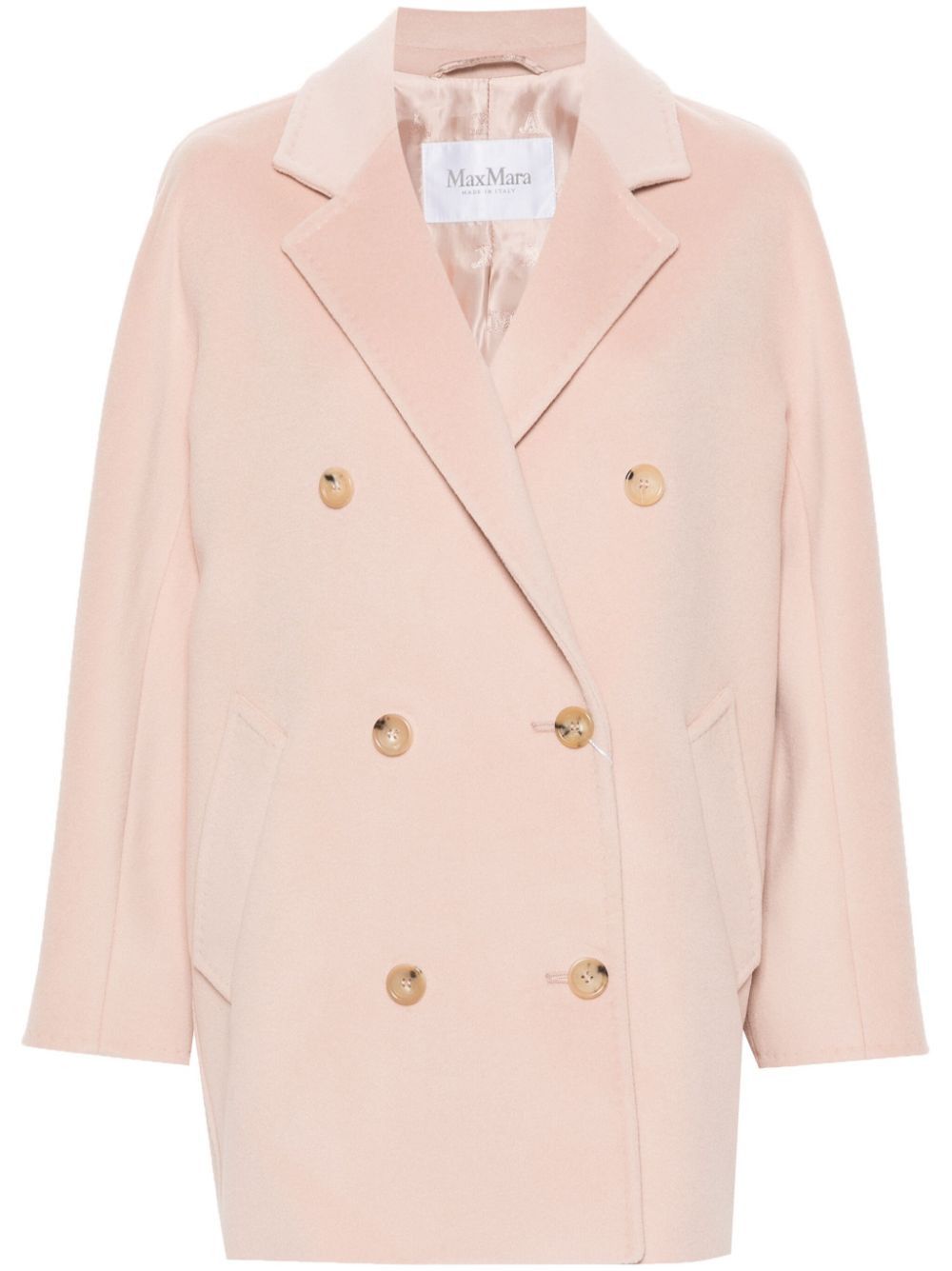 Max Mara WOOL DOUBLE-BREASTED COAT Size S / US 4 / IT 40 - 1 Thumbnail