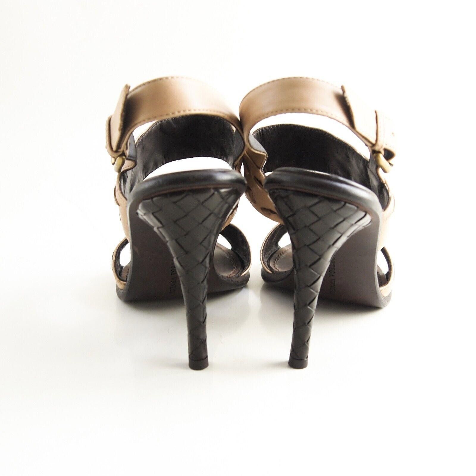 Bottega Veneta Bottega Veneta Strappy Sandals Beige Leather US 9 EU 39 Size US 9 / IT 39 - 6 Thumbnail