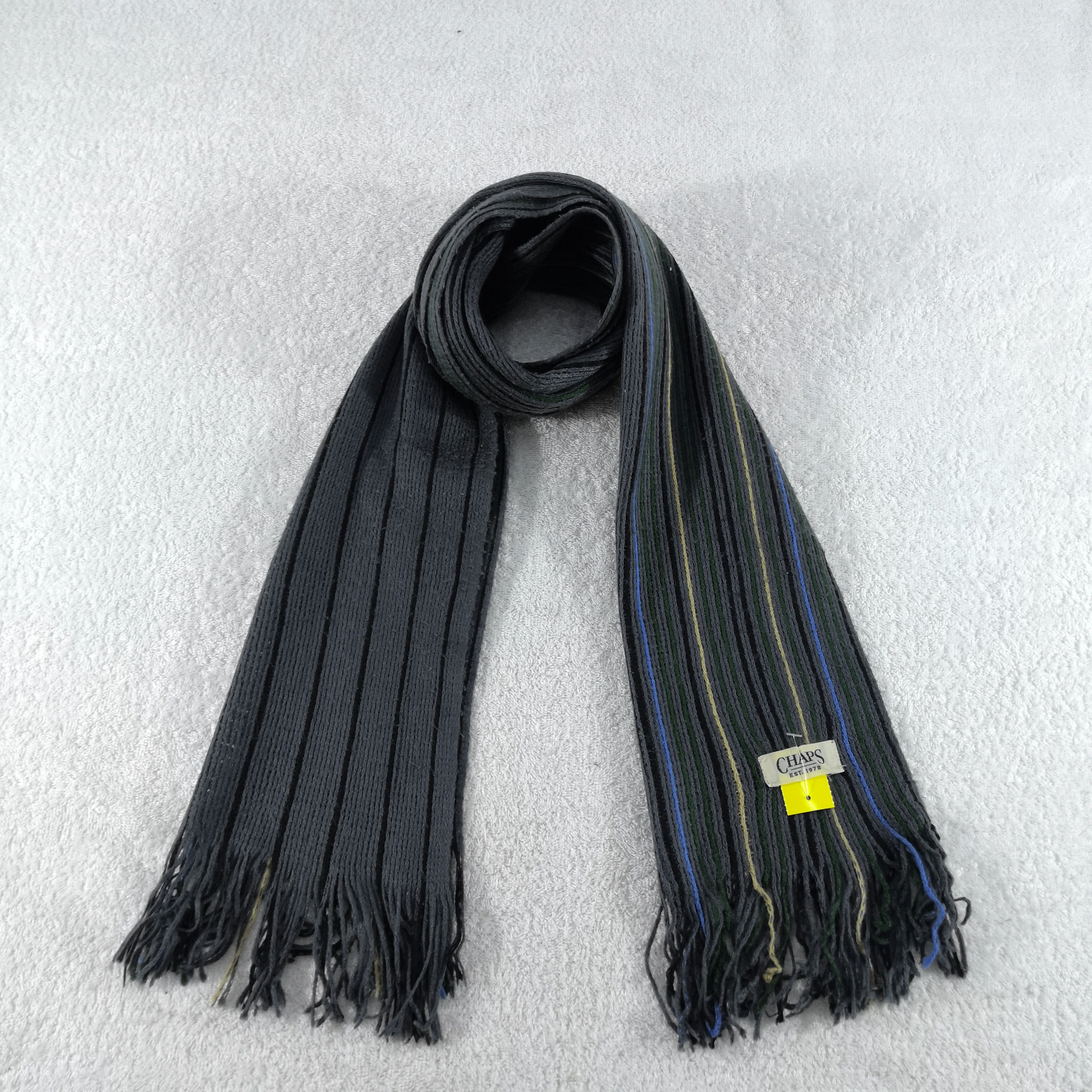 Chaps Vintage Chaps Scarf Muffler Wool Cashmere Scarves Size ONE SIZE - 1 Thumbnail