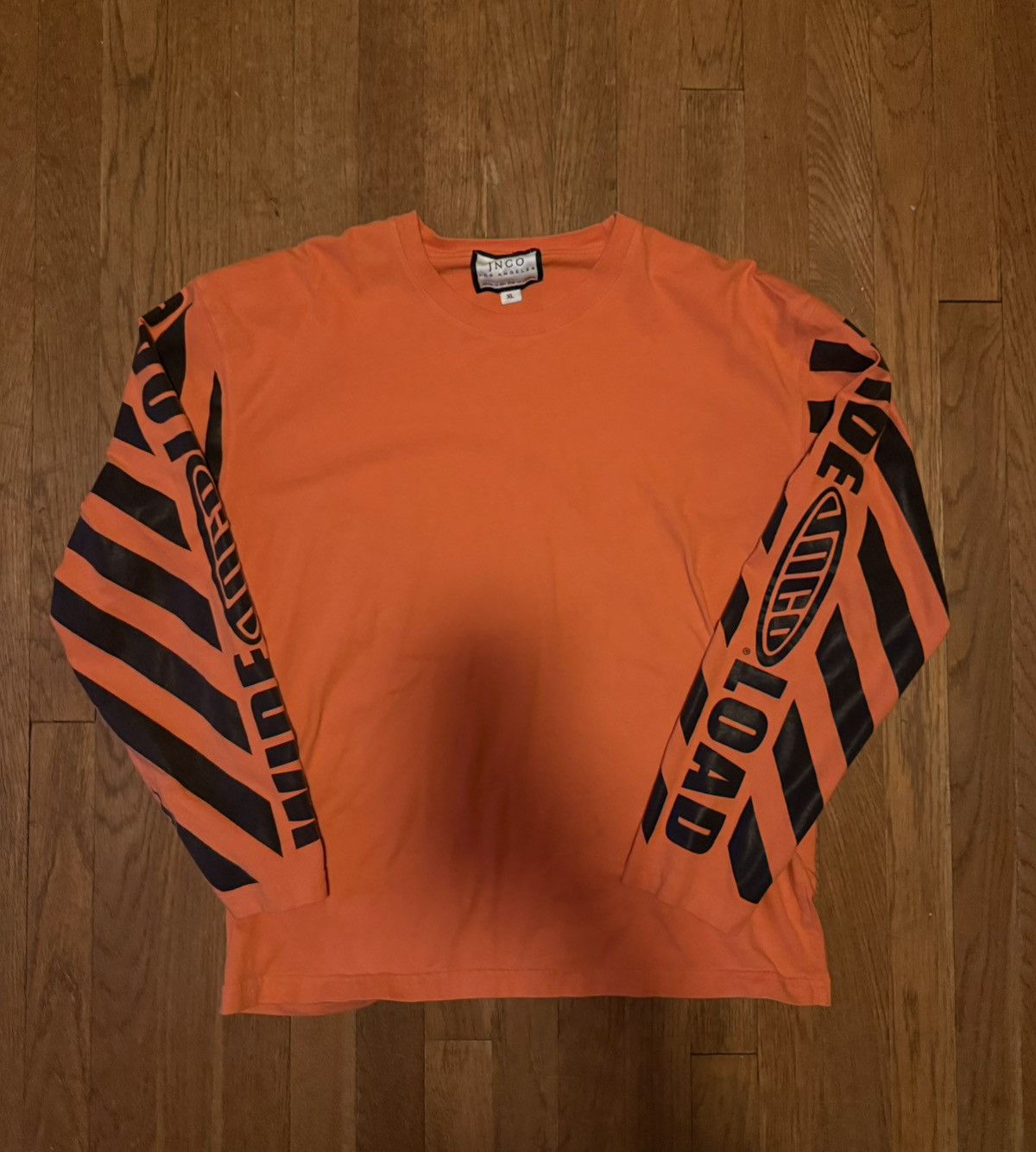 JNCO JNCO Los JNCO Angeles Wide Load Long Sleeve Tee in orange Size US L / EU 52-54 / 3 - 1 Thumbnail