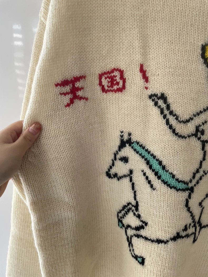 Wacko Maria Wacko Maria 23aw World Peace Sweater Nude Figure Knitwear Size US L / EU 52-54 / 3 - 2 Thumbnail