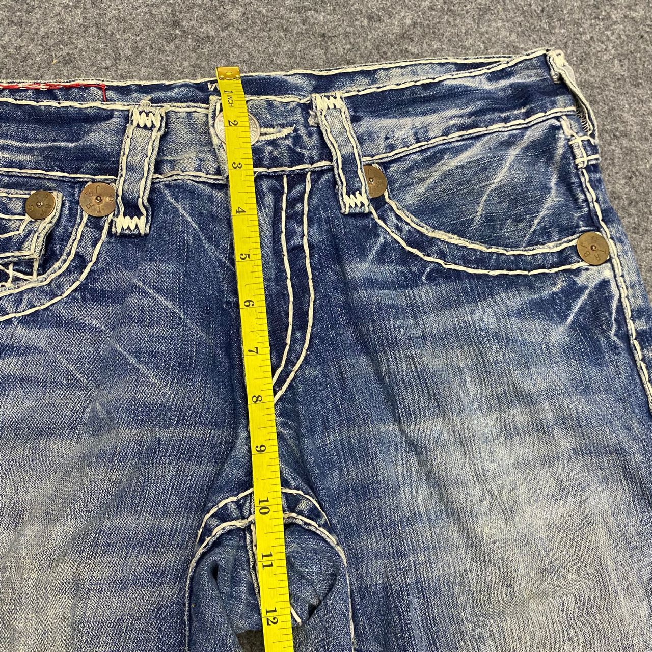 If Six Was Nine 💥Best Offer💥Vintage True Religion Flare Denim Size US 34 / EU 50 - 4 Thumbnail