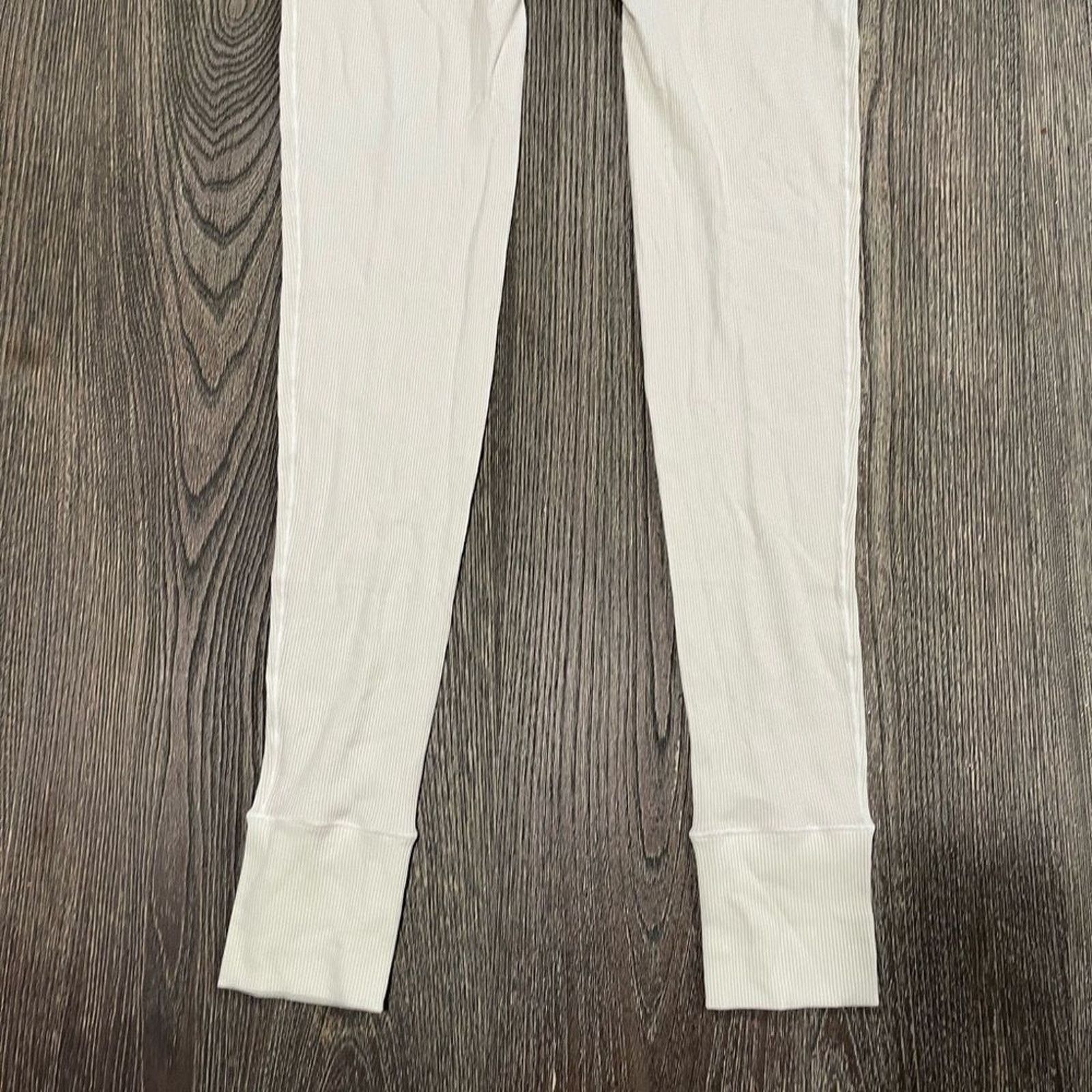 SKIMS NWT Skims Cotton Rib Legging High-Rise Elastic Waistband S Size 26" / US 2 / IT 38 - 6 Thumbnail