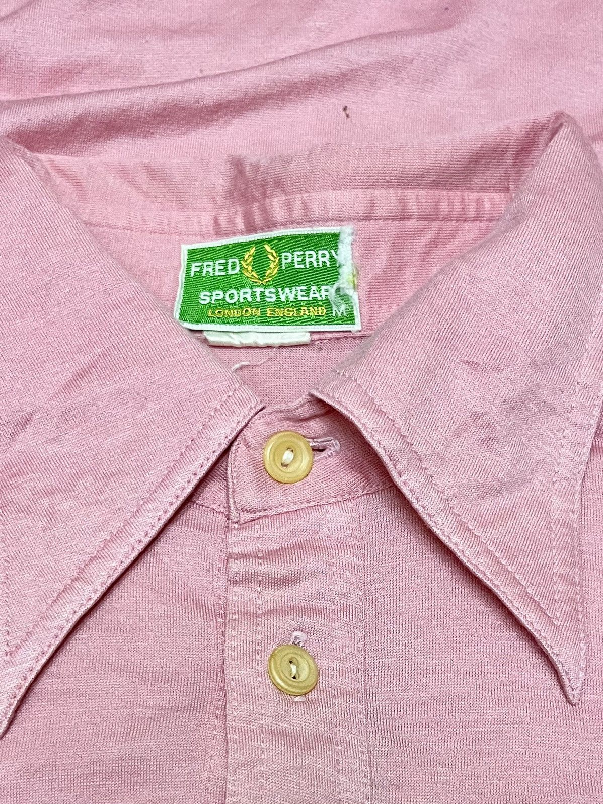 Fred Perry Vintage Fred Perry Sharp Collar Polo shirt Size US M / EU 48-50 / 2 - 2 Thumbnail