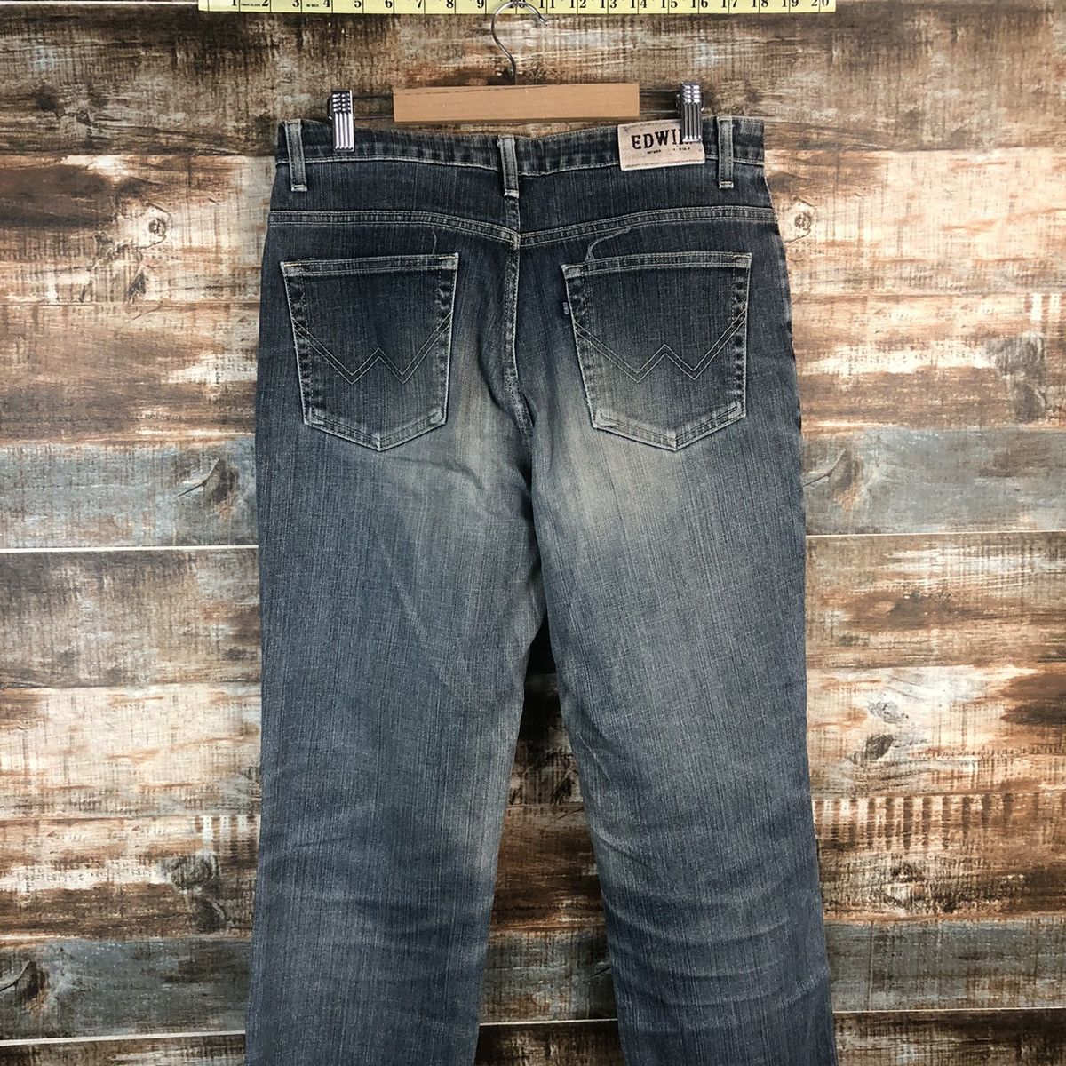 Edwin DL Edwin japan vintage jeans Blue Denim Pants #C268 Size US 33 - 13 Thumbnail