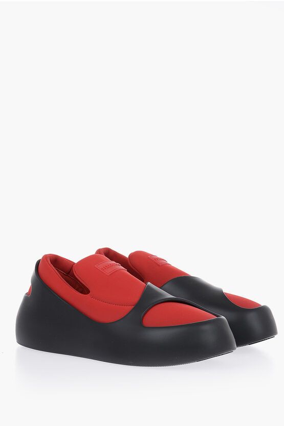 Salvatore Ferragamo Bicolor Lunar Slip-on Sneakers Size US 8 / EU 41 - 1 Thumbnail