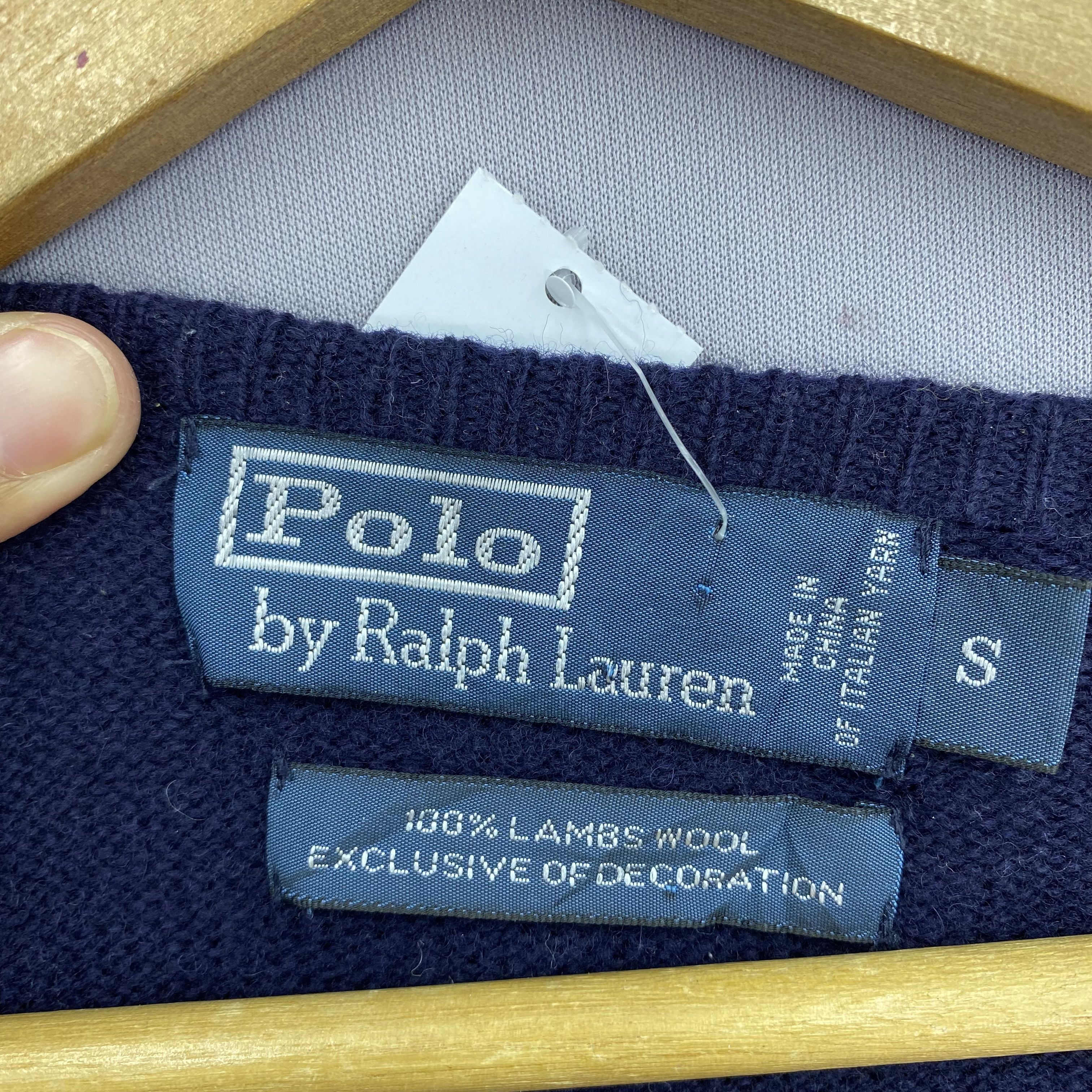 Polo Ralph Lauren Vintage Polo Ralph Lauren Knitwear Sweater 90s Sweatshirt Size US S / EU 44-46 / 1 - 5 Thumbnail