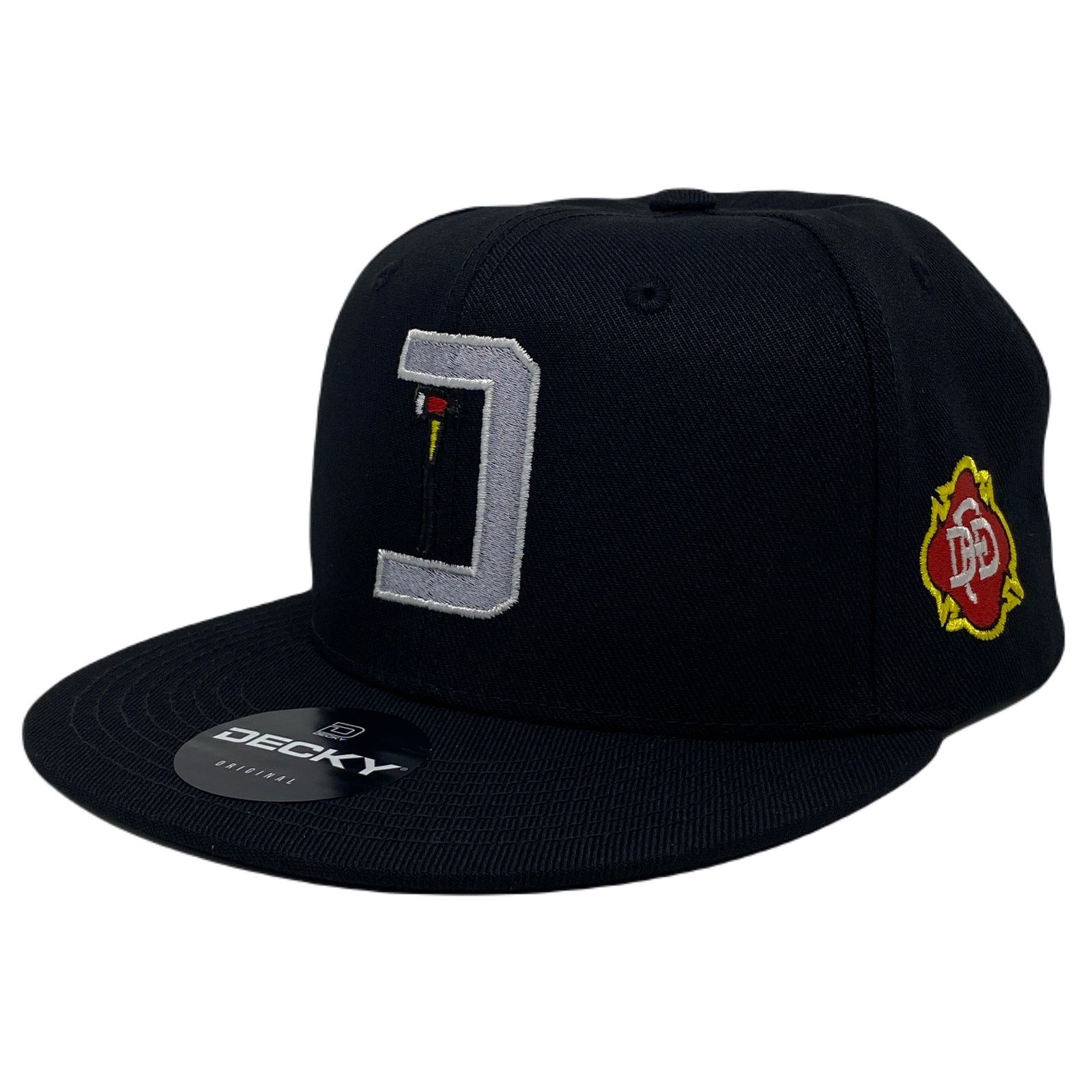 Other Dallas Axe Fire and Rescue Snapback Hat All Black Size ONE SIZE - 3 Thumbnail