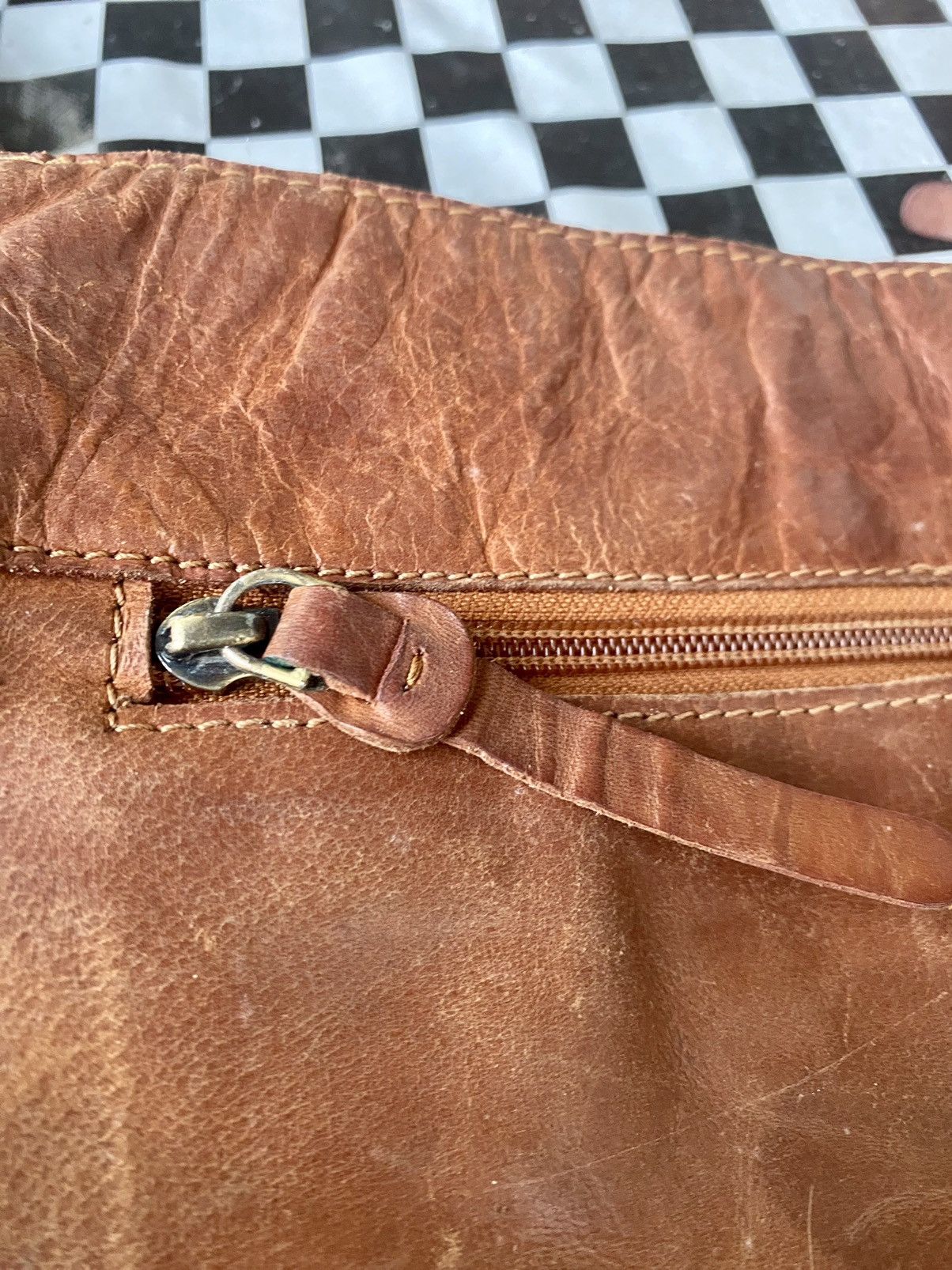 Leather × Vintage Vintage Leather Crossbody bag Oran Leather Australia Size ONE SIZE - 10 Thumbnail