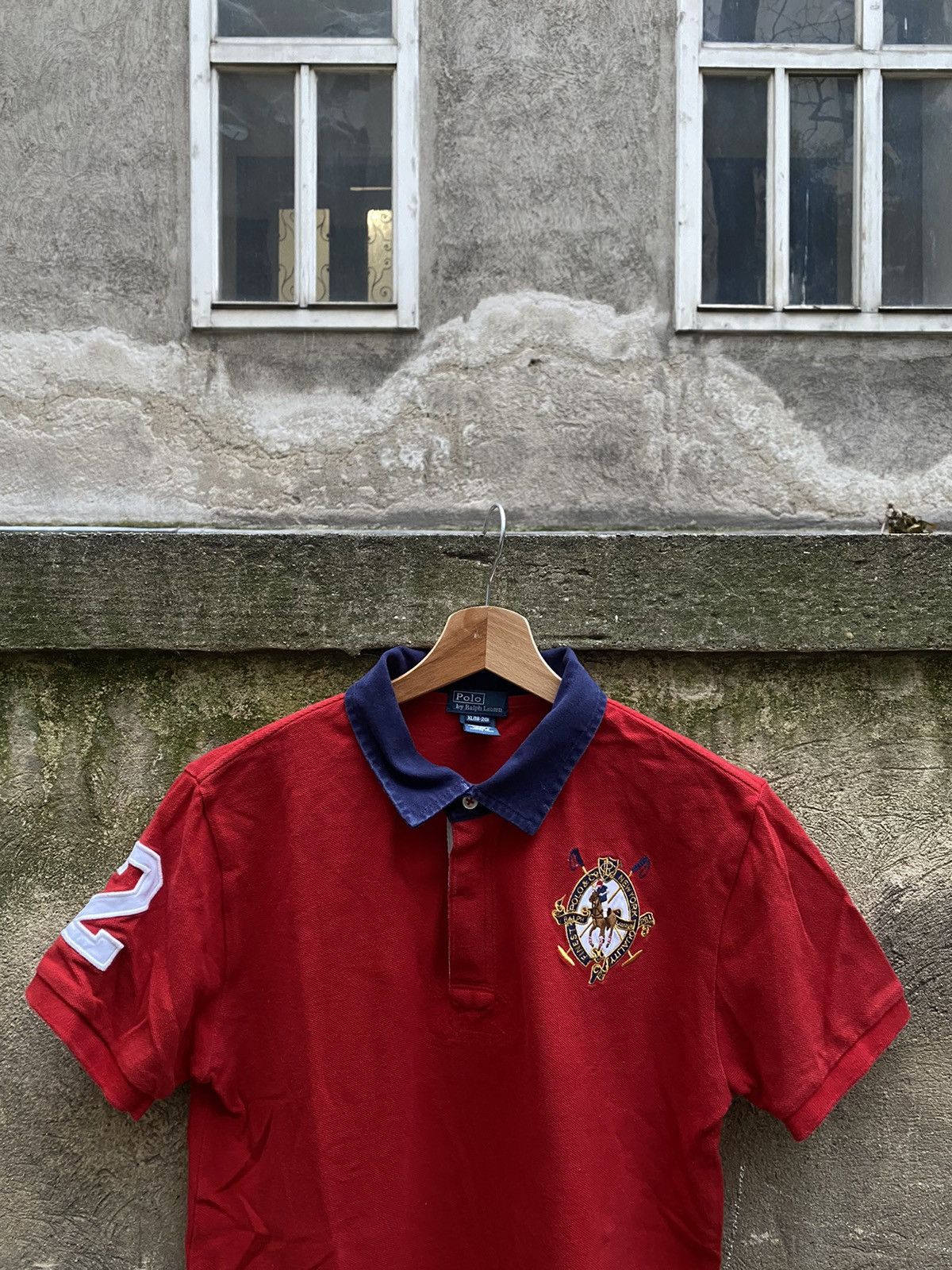 Vintage Polo Ralph Lauren Embroidered Logo Y2K Polo T-Shirt, image size:1200x1600