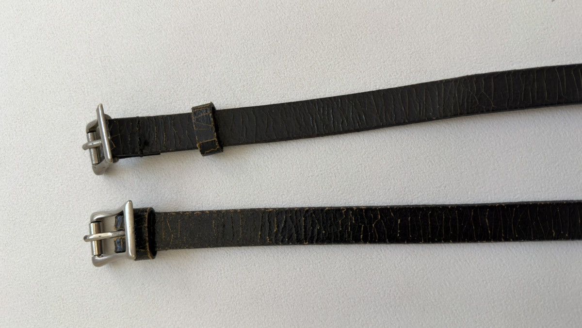 Ann Demeulemeester S/S 03 Metal Letters Double Belt Size ONE SIZE - 7 Thumbnail