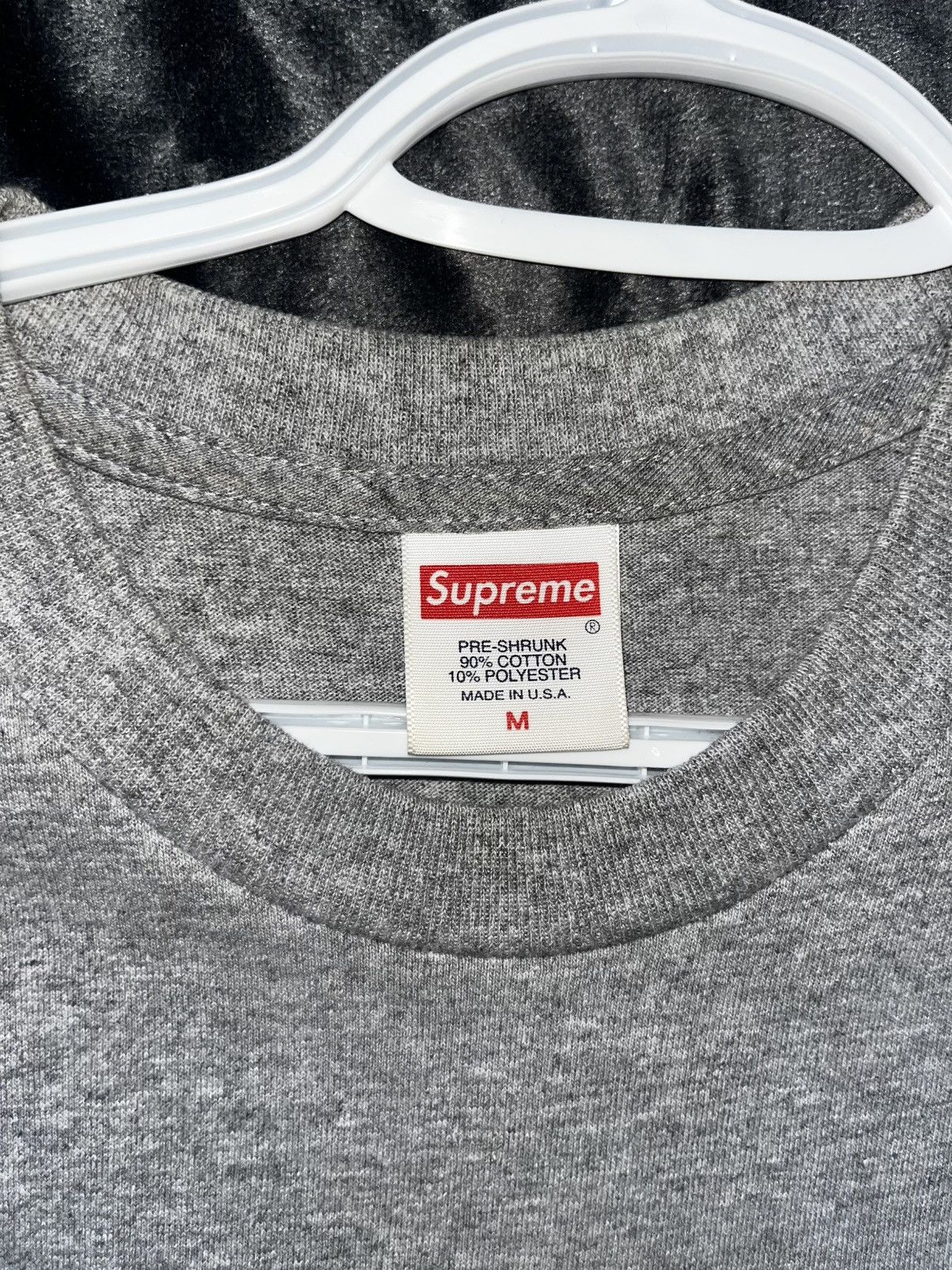 Supreme Supreme Creeper Tee 'Heather Grey Size US M / EU 48-50 / 2 - 2 Thumbnail