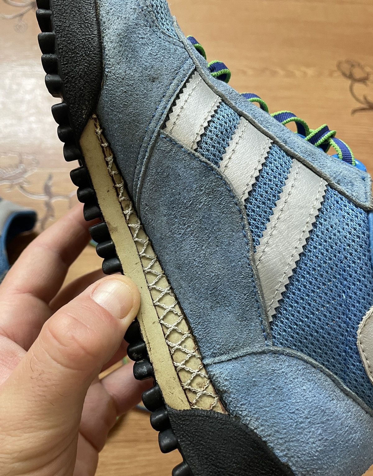 Adidas Vintage Adidas Marathon TR UK5 Yugoslavia Sneakers Size US 7.5 / IT 37.5 - 16 Thumbnail