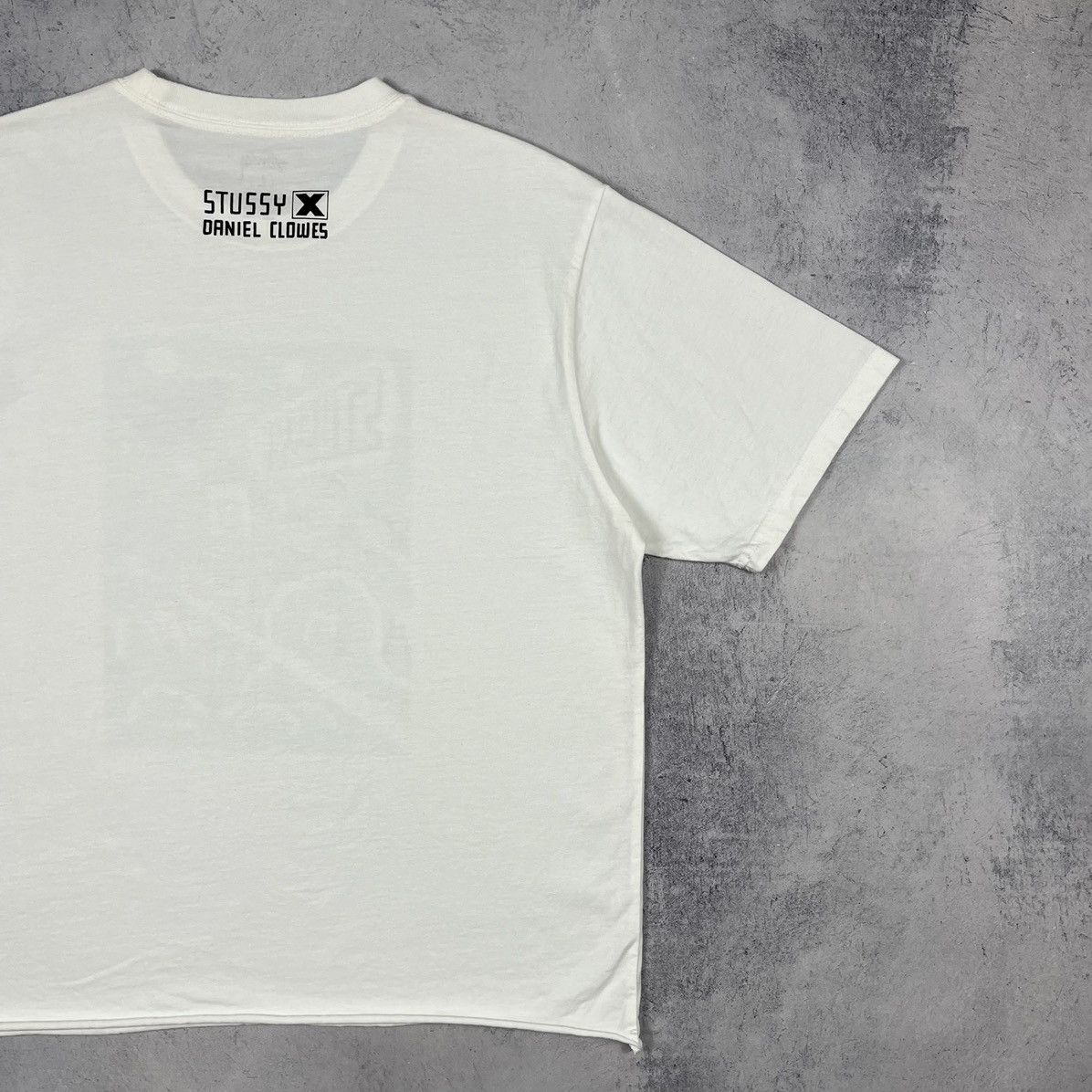 Stussy Stussy x Daniel Clowes y2k cropped big logo tee Size US L / EU 52-54 / 3 - 16 Thumbnail
