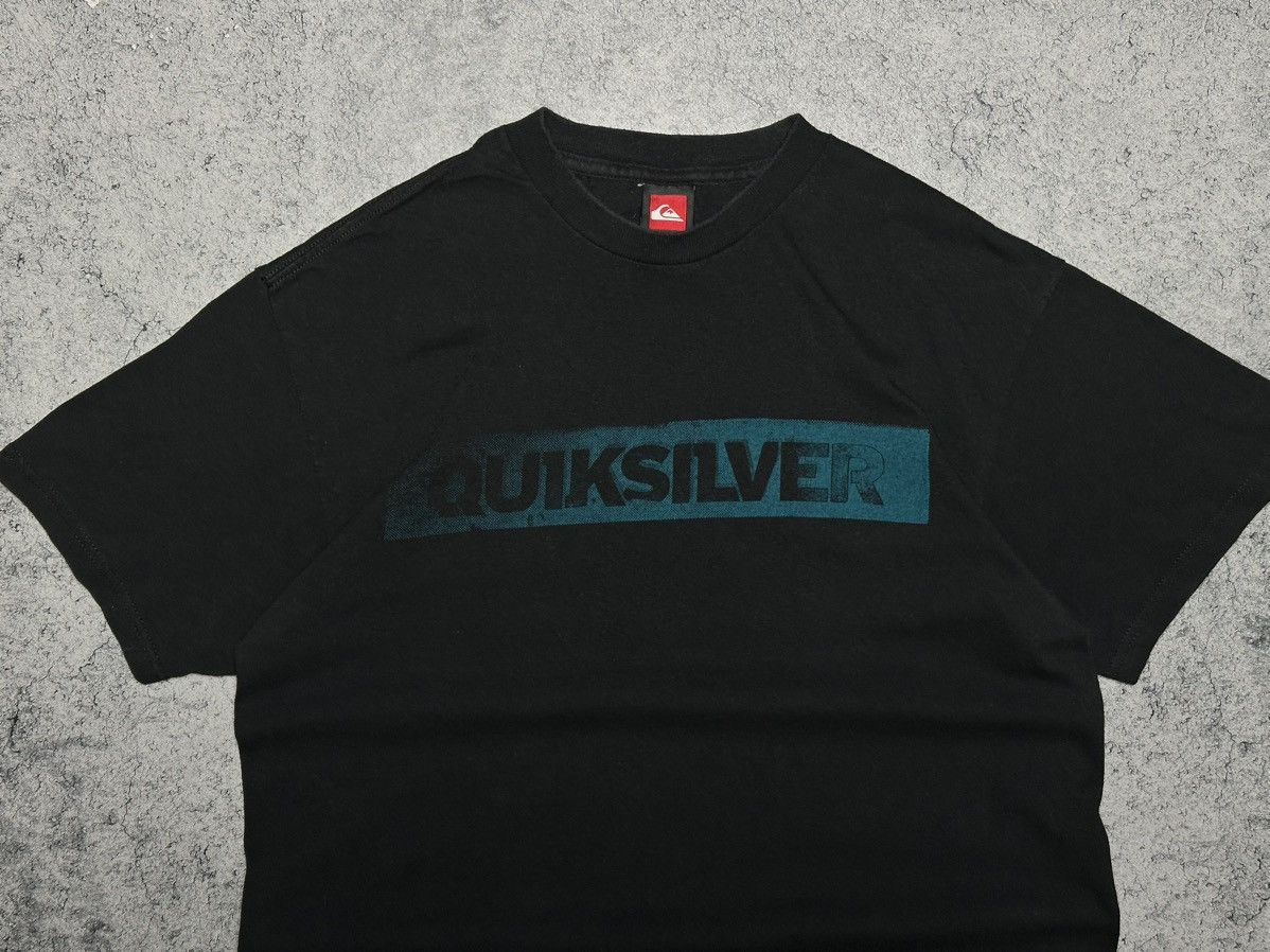 Quiksilver × Vintage Vintage Quiksilver Big Logo Surf T-shirt Size US L / EU 52-54 / 3 - 3 Thumbnail