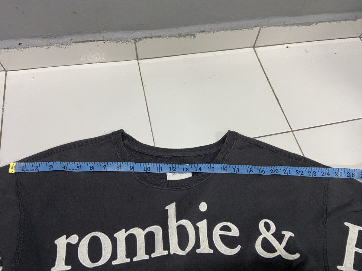 Abercrombie & Fitch ABERCROMBIE & FITCH SPELLOUT SWEATSHIRT Size US L / EU 52-54 / 3 - 14 Thumbnail