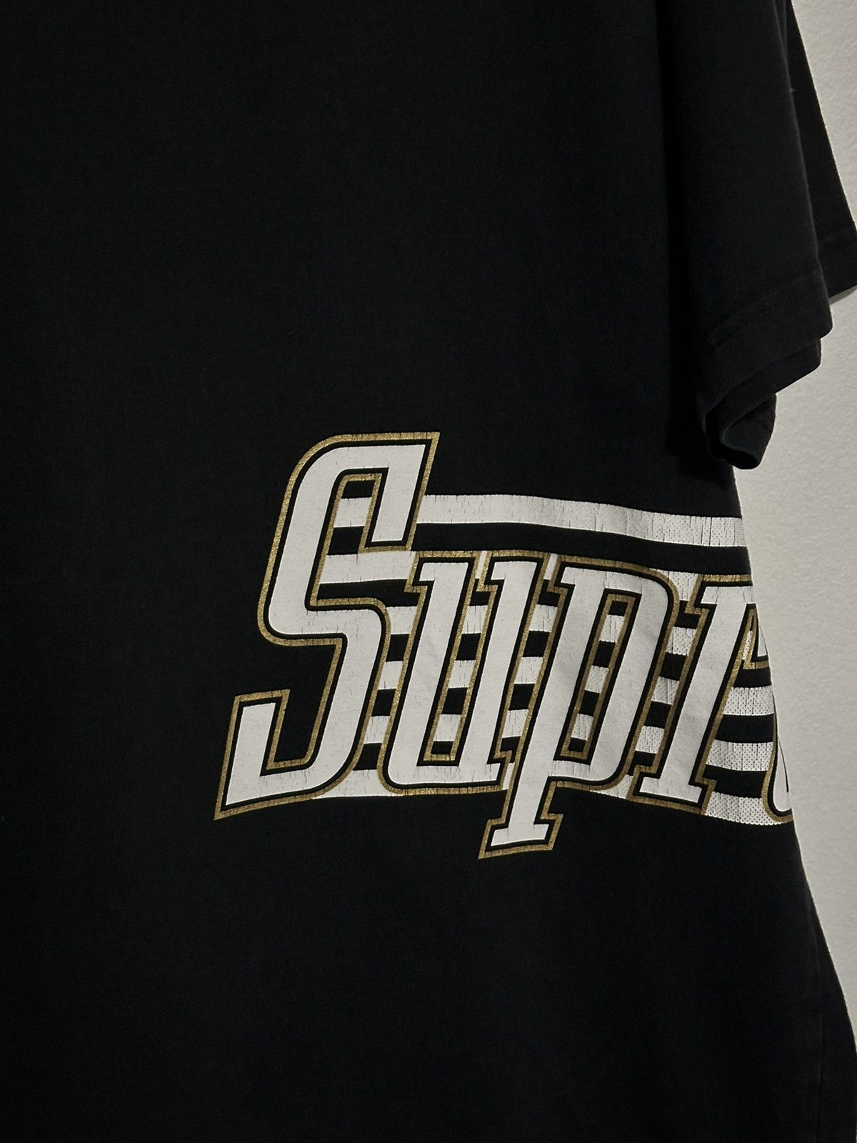 Supreme Supreme Side Logo S/S Top Tee Size US XL / EU 56 / 4 - 2 Thumbnail